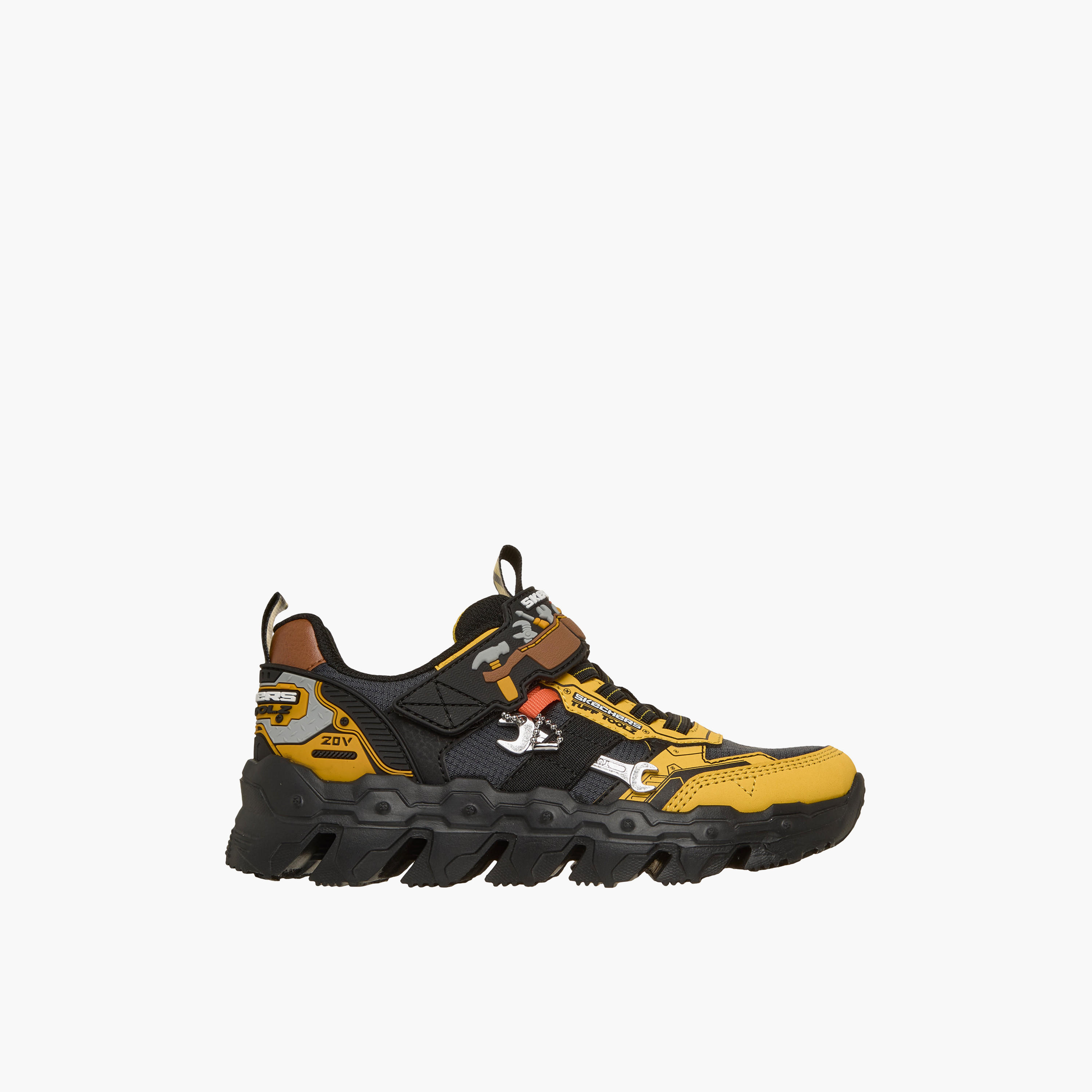 Skechers Boys MEGA-FLEX LITE Hook & Loop Sneakers-sports-boys-shoes-image-3