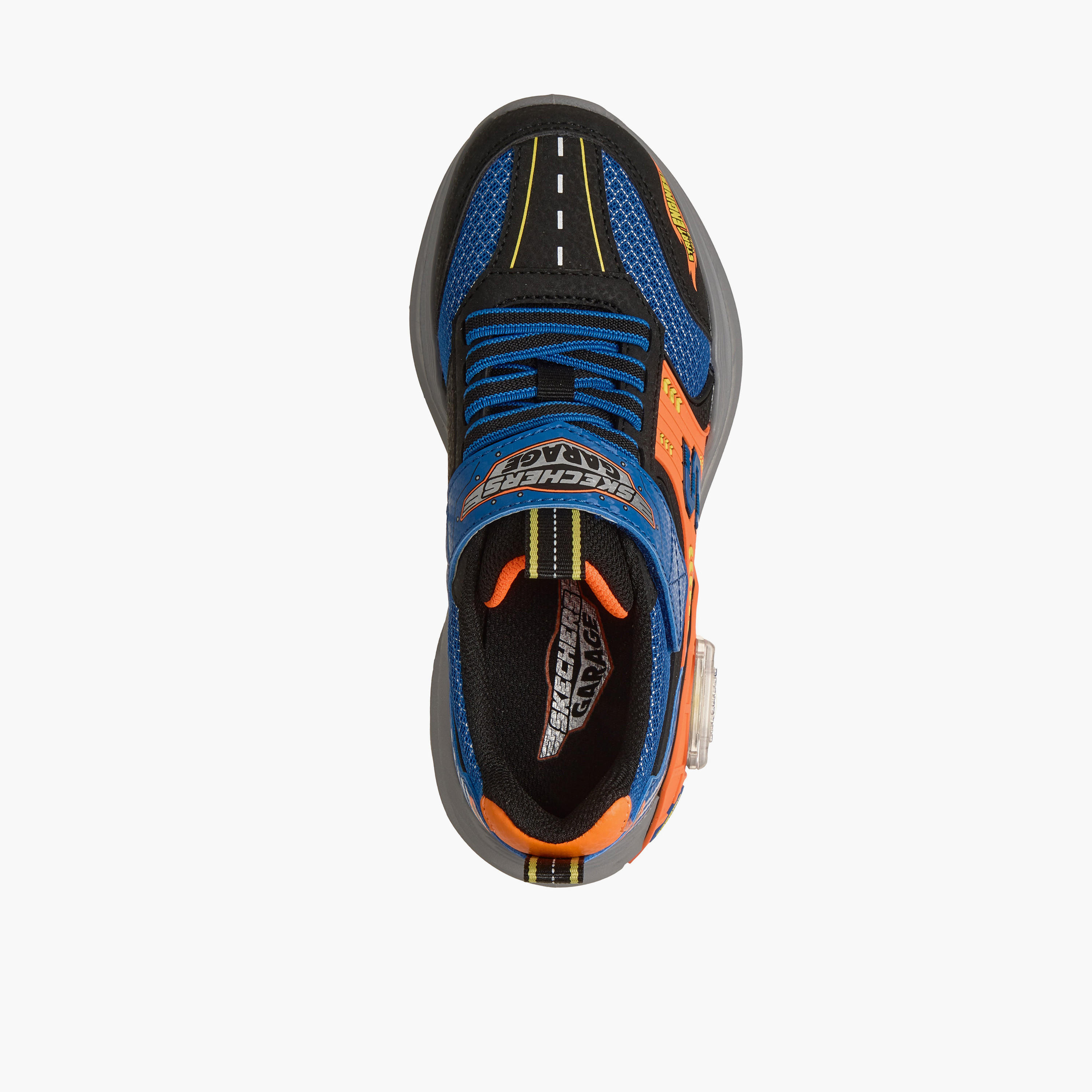 حذاء سنيكرز بشريط لاصق للأولاد جراج سكيتشرز-sports-boys-shoes-image-3
