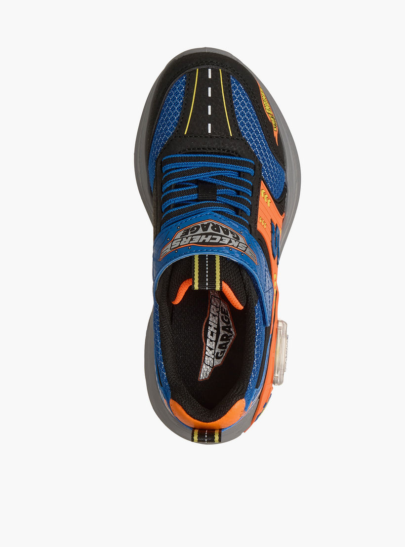 حذاء سنيكرز بشريط لاصق للأولاد جراج سكيتشرز-sports-boys-shoes-image-3