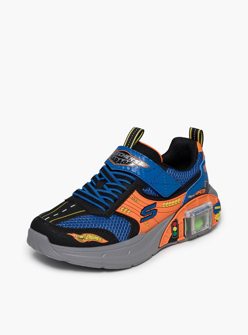 حذاء سنيكرز بشريط لاصق للأولاد جراج سكيتشرز-sports-boys-shoes-image-5
