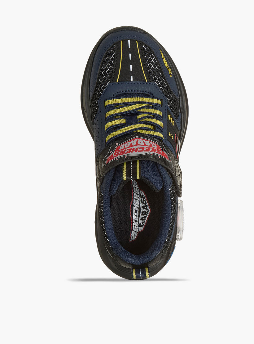 حذاء سنيكرز طول الكاحل بشريط إغلاق جراج للأولاد من سكيتشرز-boys-shoes-sneakers-image-3