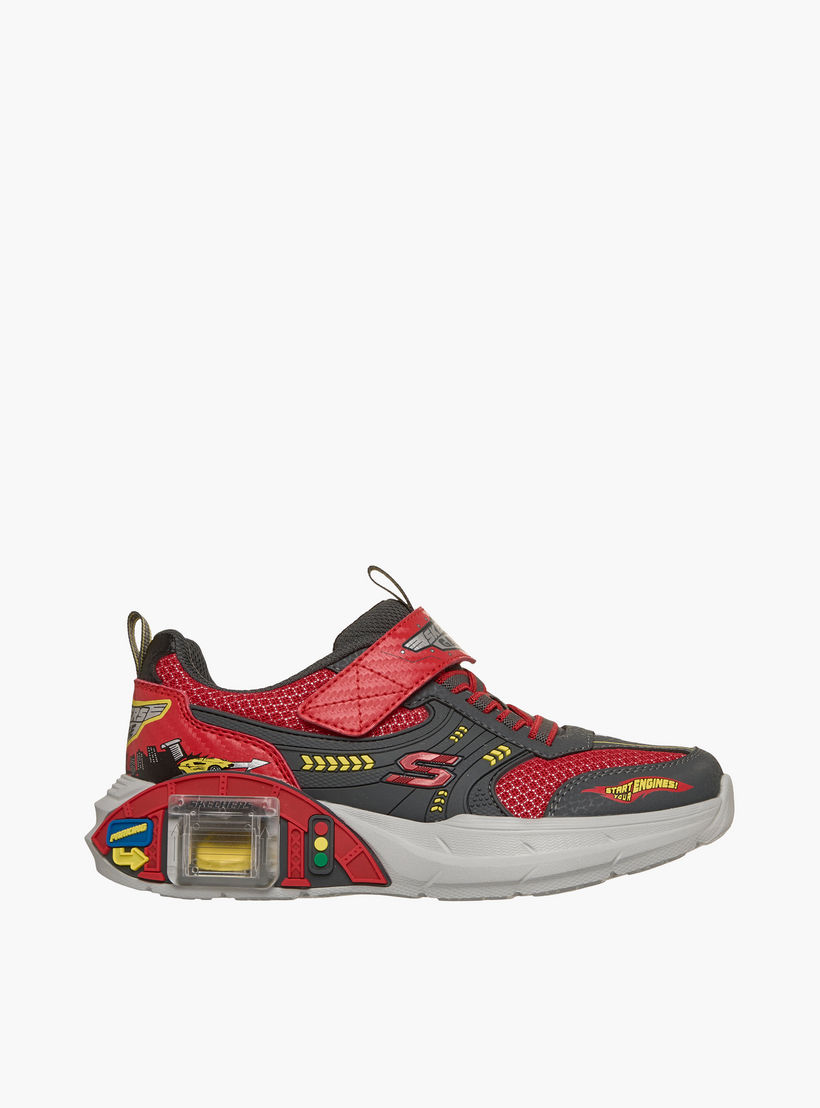 Skechers Boys GARAGE Hook & Loop Sneakers-sports-boys-shoes-image-4