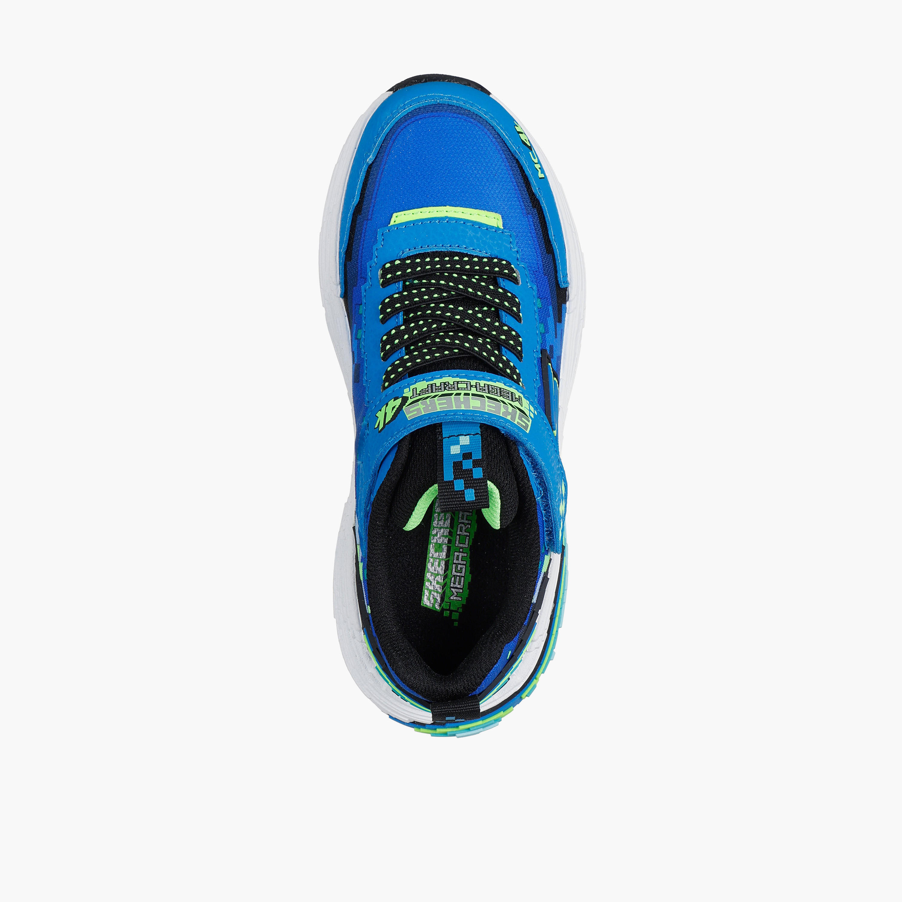 حذاء سنيكرز بشريط إغلاق لاصق ميجا كرافت فور كيه للأولاد من سكيتشرز-sports-boys-shoes-image-2