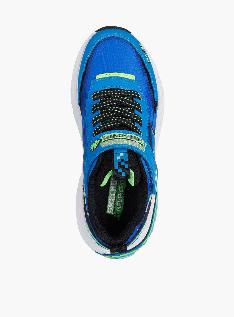حذاء سنيكرز بشريط إغلاق لاصق ميجا كرافت فور كيه للأولاد من سكيتشرز-sports-boys-shoes-image-2