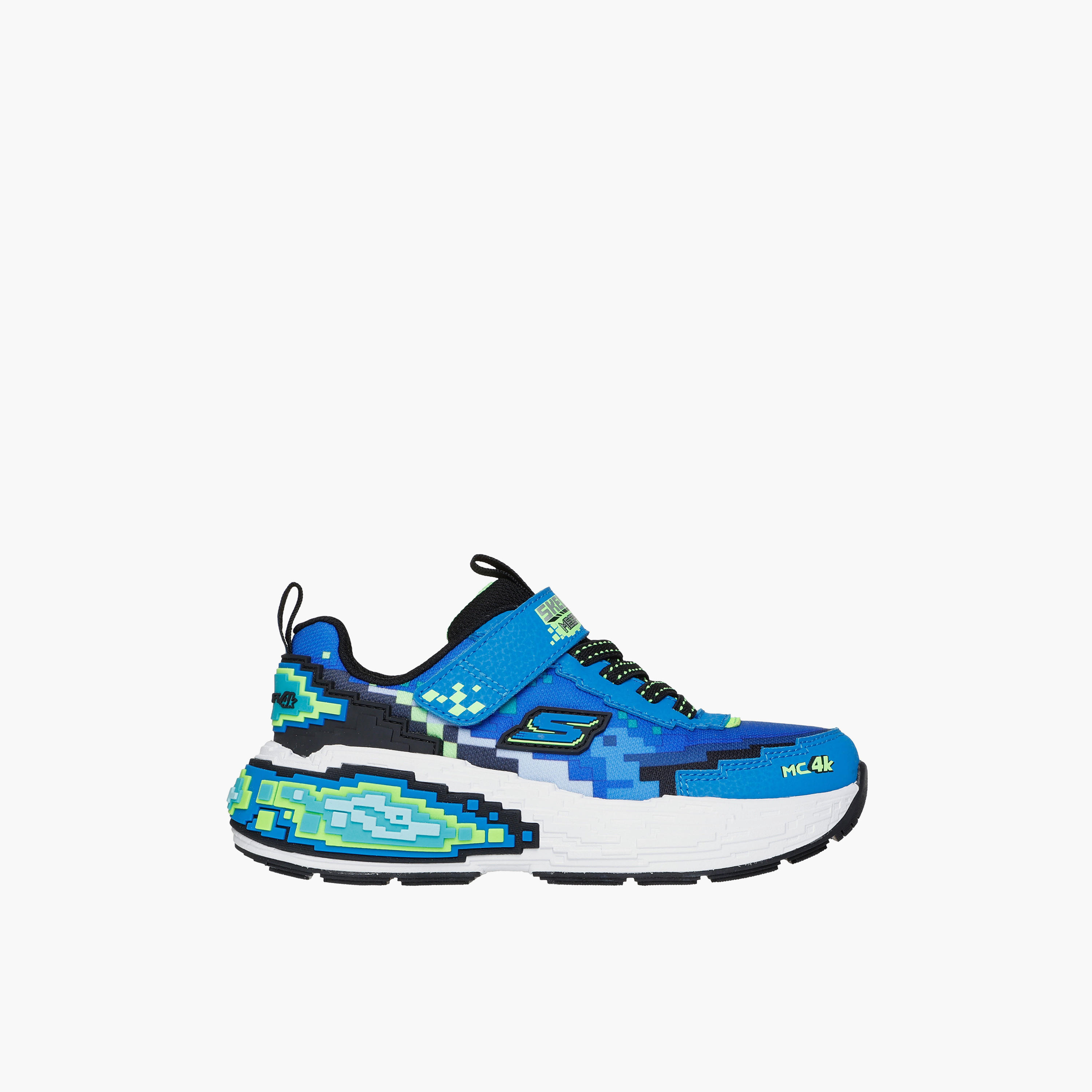 حذاء سنيكرز بشريط إغلاق لاصق ميجا كرافت فور كيه للأولاد من سكيتشرز-sports-boys-shoes-image-3