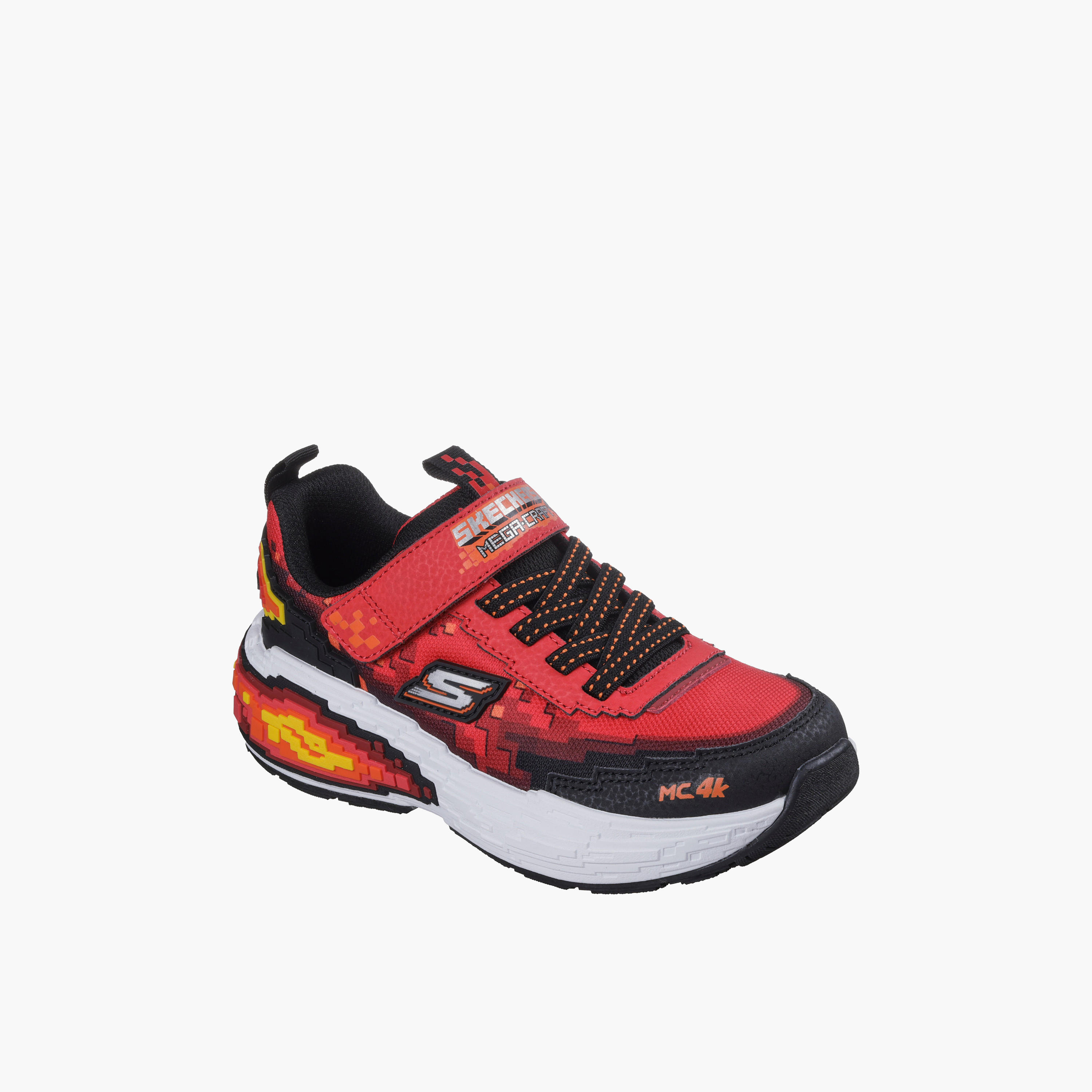 حذاء سنيكرز ميجا كرافت 4 كيه بإغلاق لاصق للأولاد من سكيتشرز-sports-boys-shoes-image-1