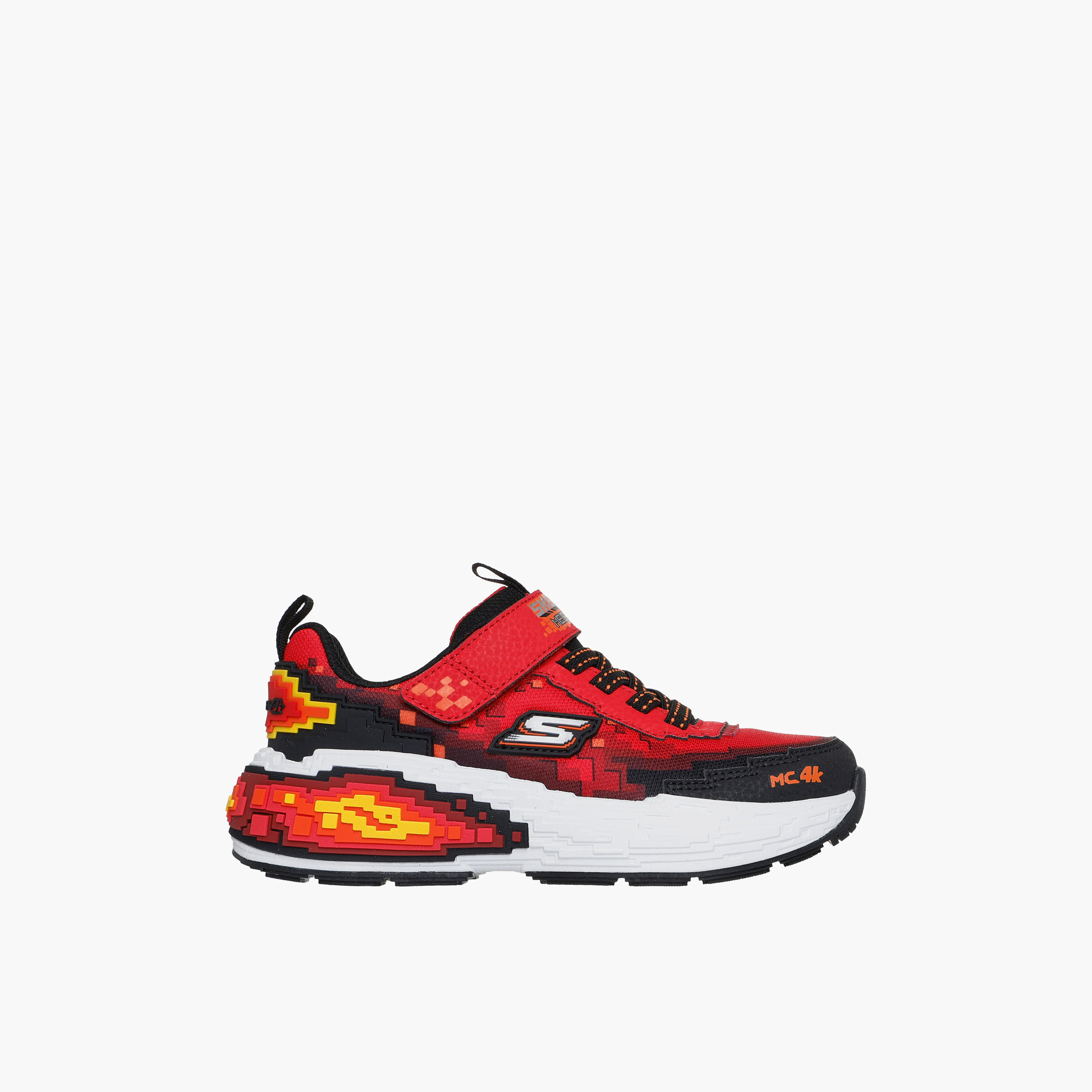 حذاء سنيكرز ميجا كرافت 4 كيه بإغلاق لاصق للأولاد من سكيتشرز-sports-boys-shoes-image-3