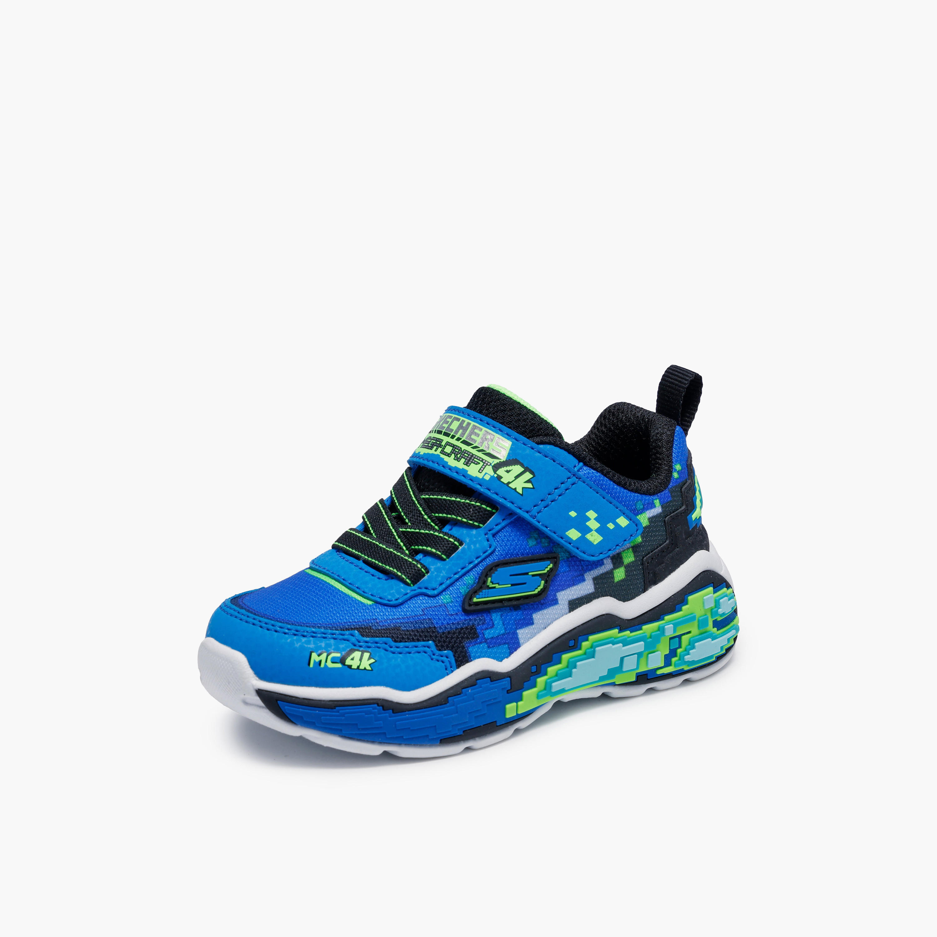 Skechers Boys MEGA SCENE Hook & Loop Sneakers-sports-boys-shoes-image-4