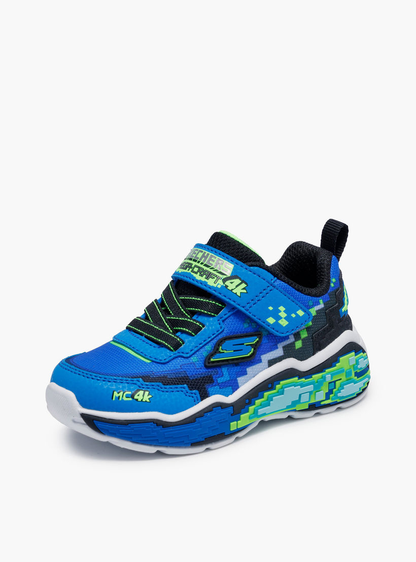 Skechers Boys MEGA SCENE Hook & Loop Sneakers-sports-boys-shoes-image-4