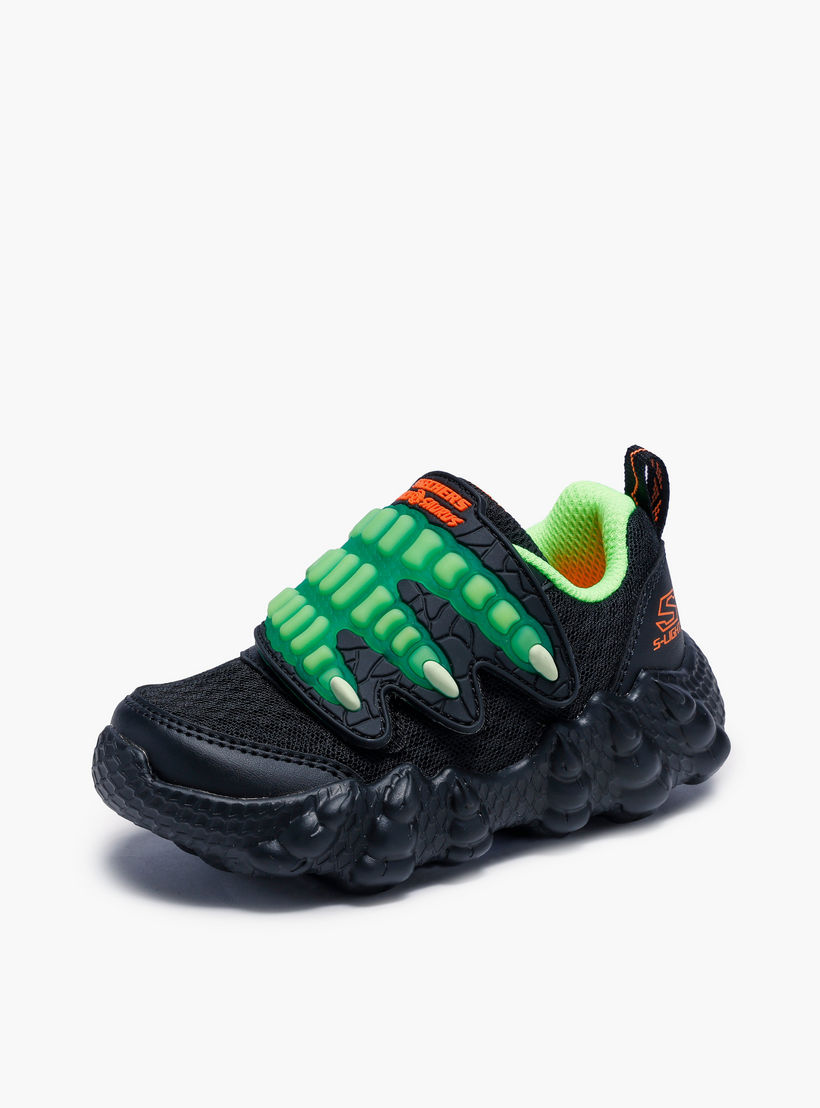 Skechers Boys LIL' SAURUS Hook & Loop Sneakers-sports-boys-shoes-image-4