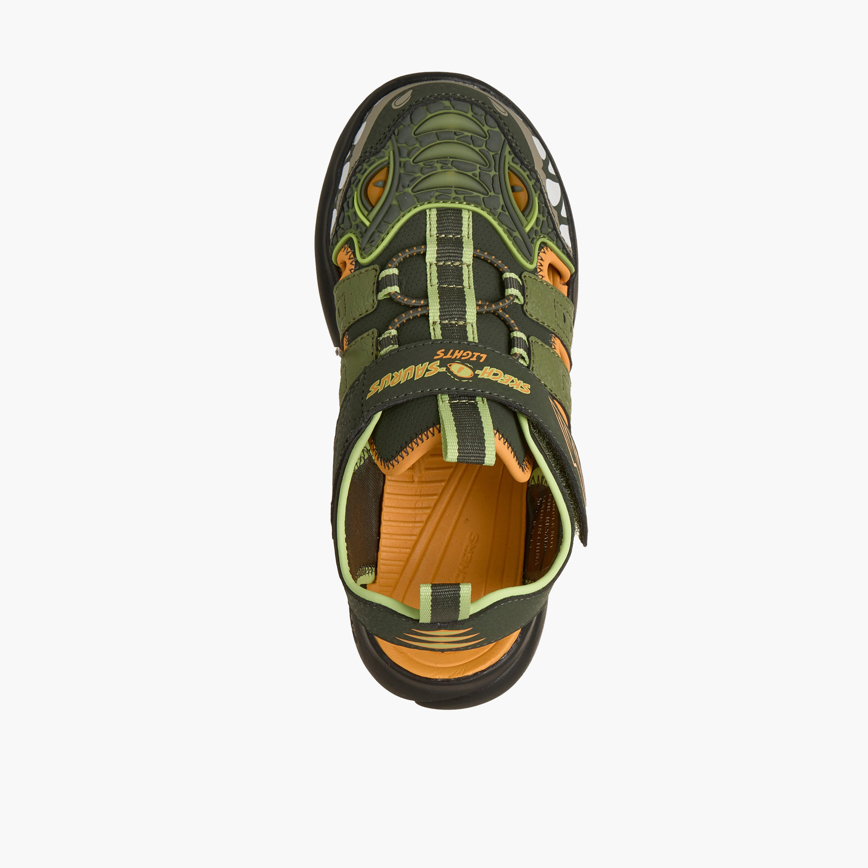Skechers Boys RAZOR SPLASH Hook & Loop Flat Sandals-sports-boys-shoes-image-2