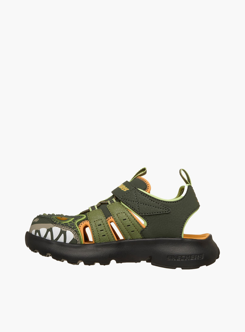 Skechers Boys RAZOR SPLASH Hook & Loop Flat Sandals-sports-boys-shoes-image-5
