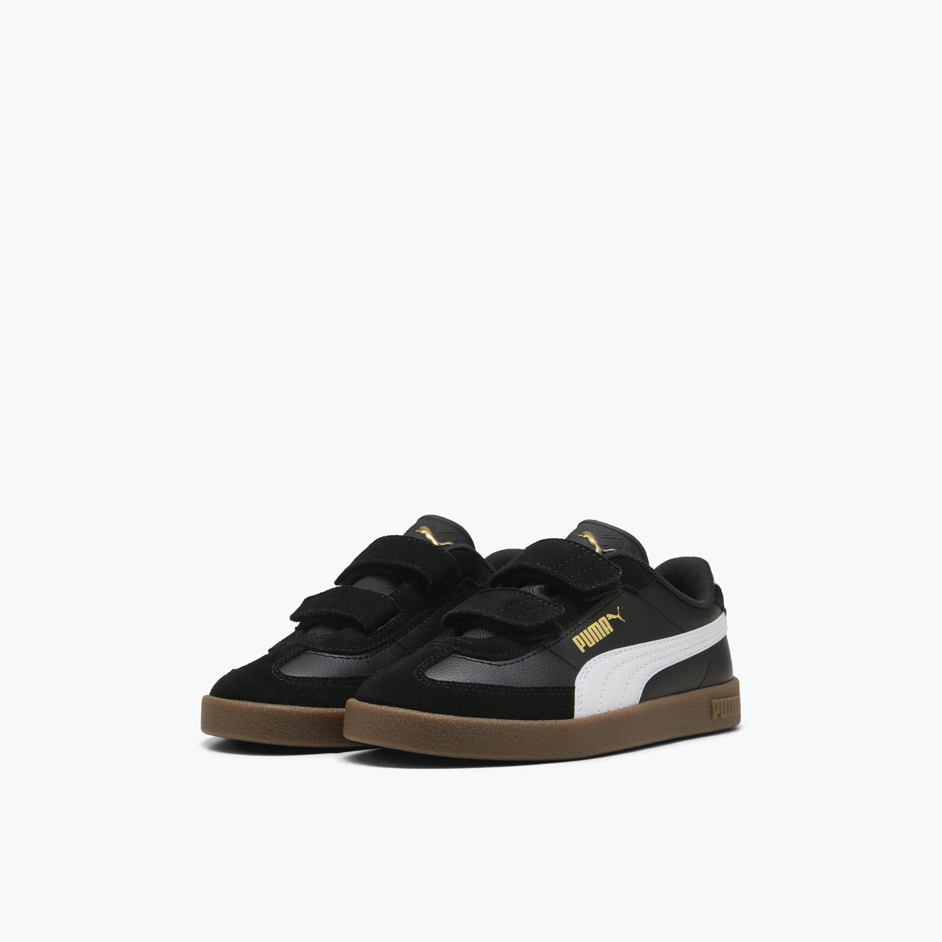 Puma Boys Club II Era V Hook & Loop Ankle Sneakers-girls-shoes-sneakers-image-1