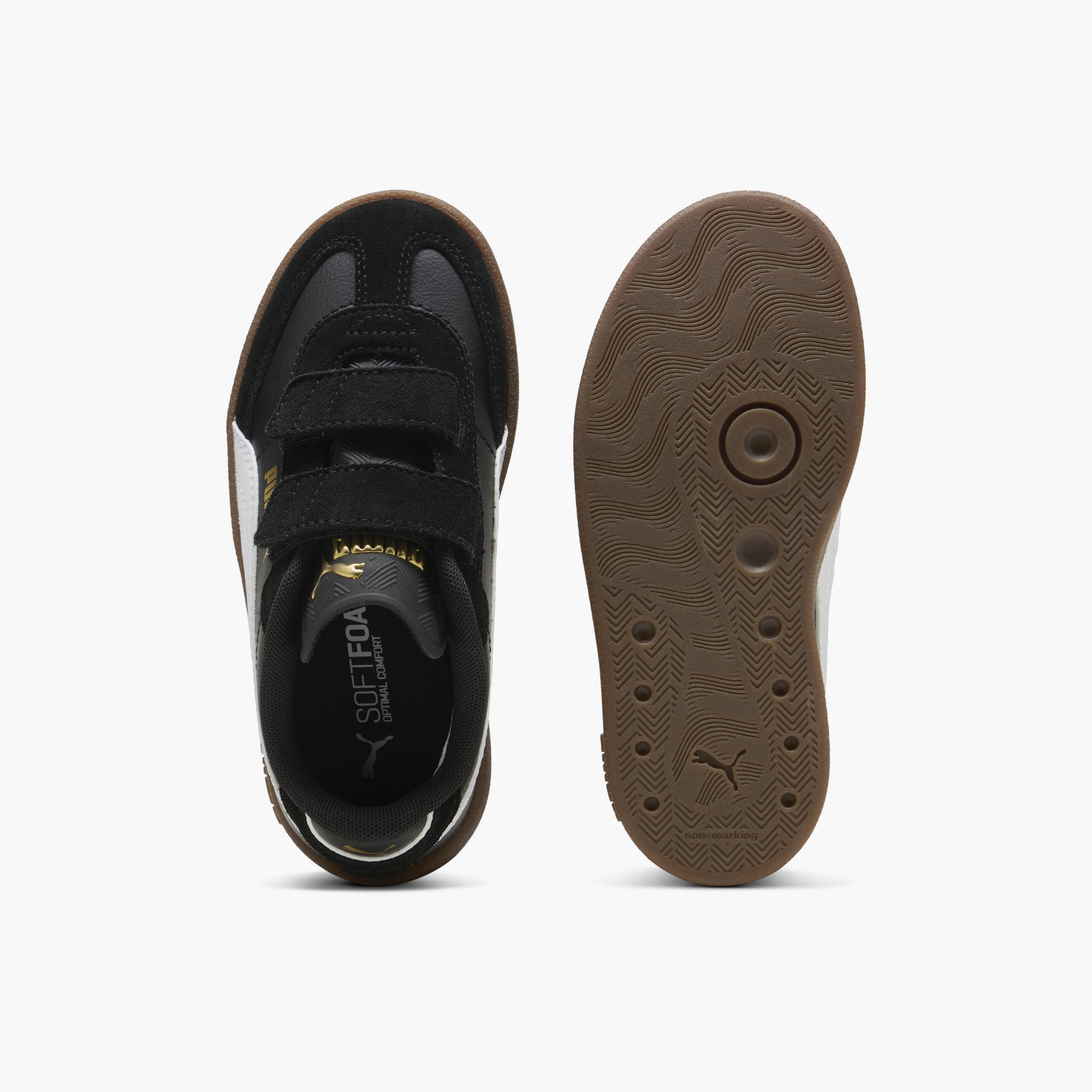 Puma Boys Club II Era V Hook & Loop Ankle Sneakers-girls-shoes-sneakers-image-4