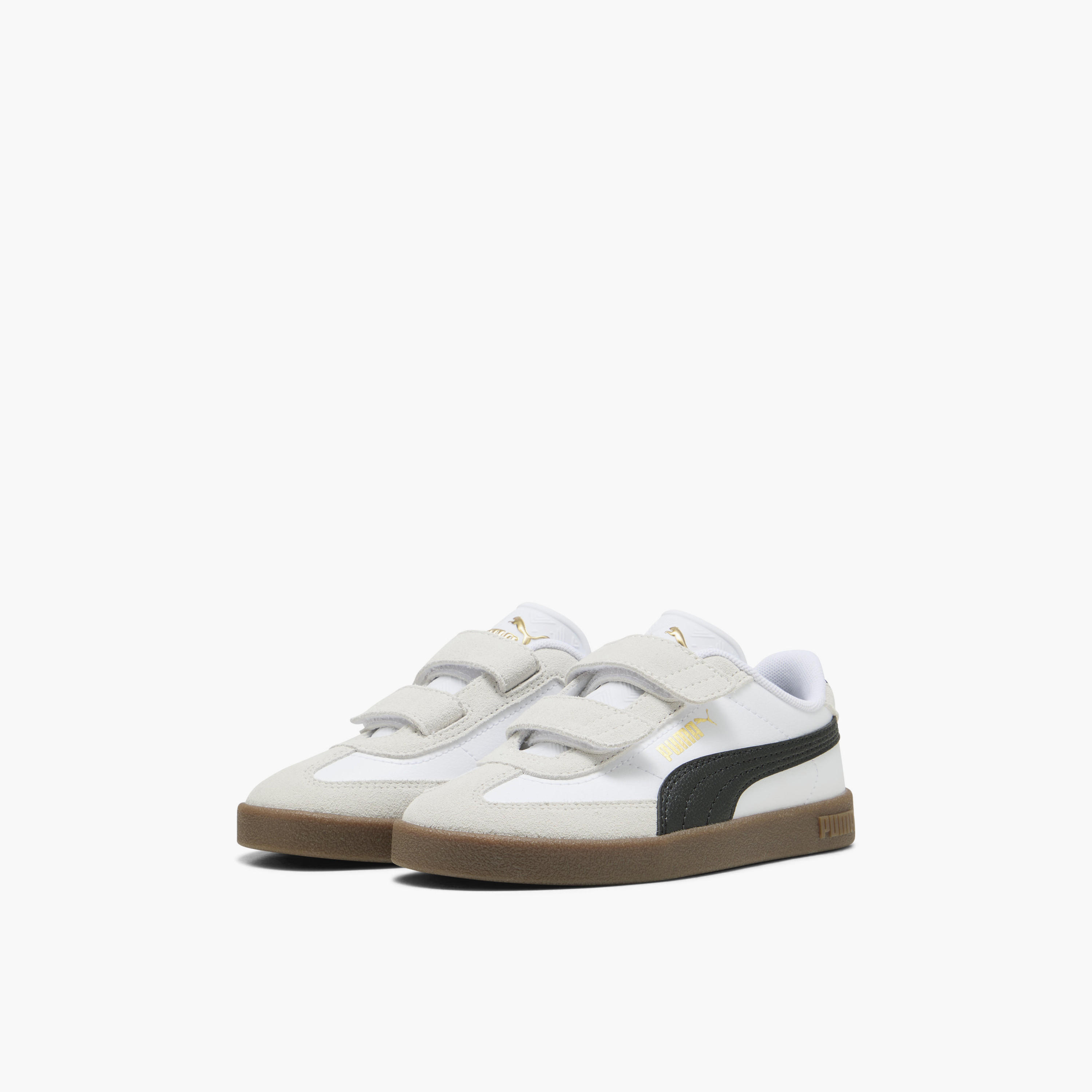 Puma Kids Club II Era V Hook & Loop Ankle Sneakers-girls-shoes-sneakers-image-1