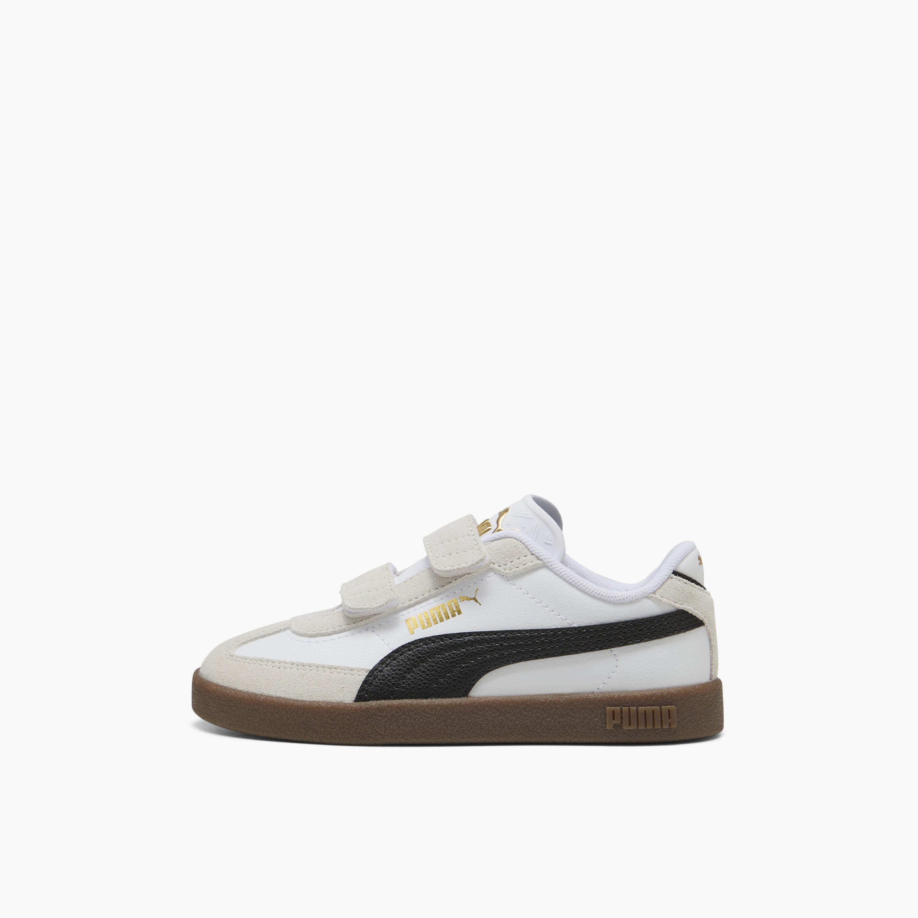 Puma Kids Club II Era V Hook & Loop Ankle Sneakers-girls-shoes-sneakers-image-3