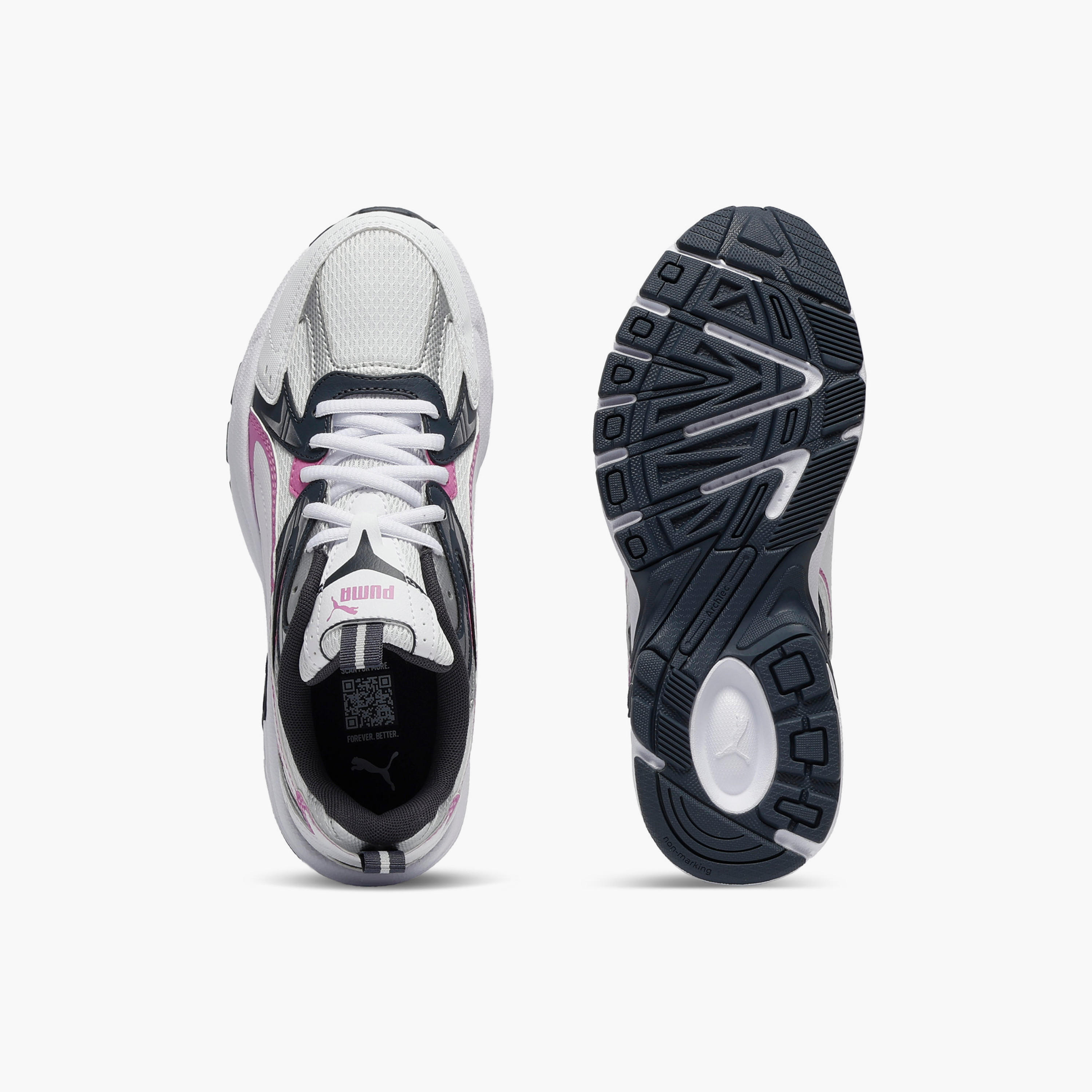 حذاء سنيكرز ميلينيو تيك بكاحل منخفض ورباط للنساء من بوما-sports-women-shoes-image-4