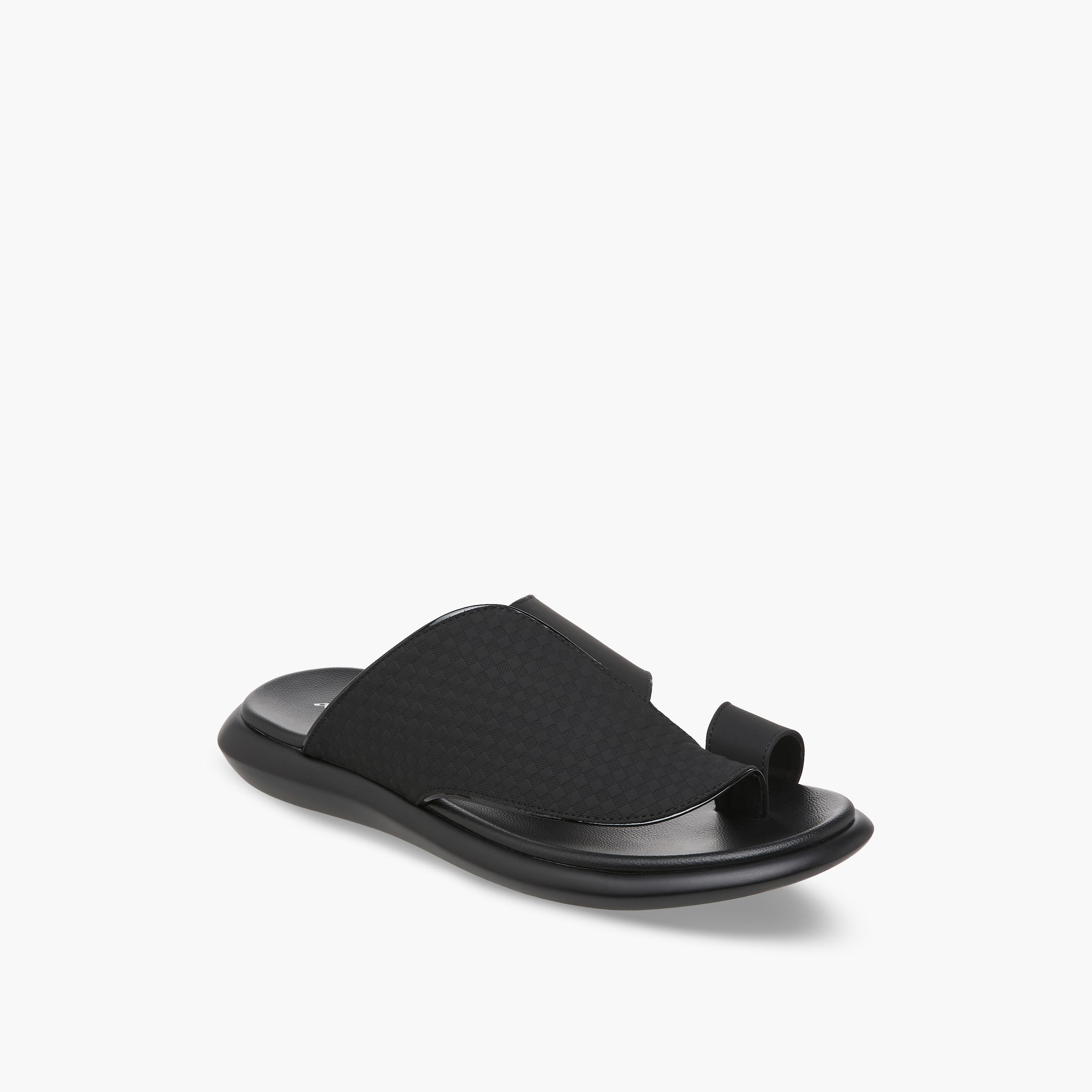 Al Waha Men Toe Loop Detail Arabic Sandals-men-shoes-sandals-image-2