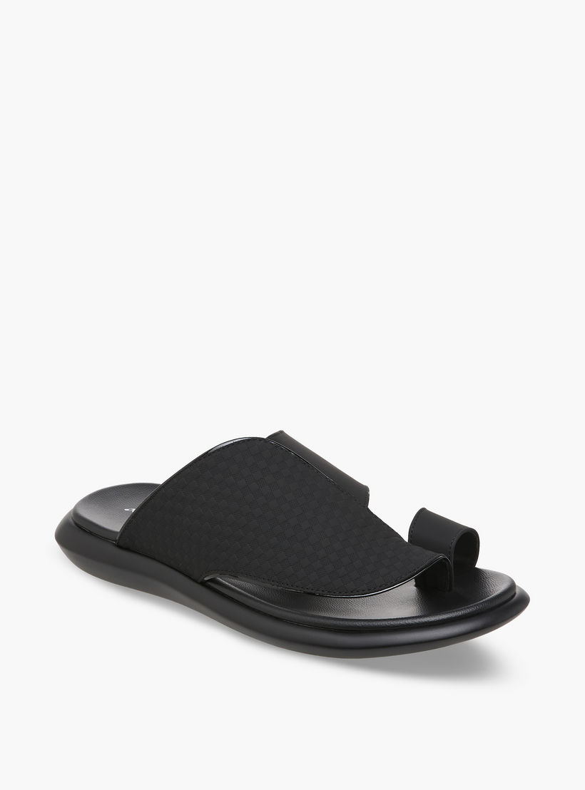 Al Waha Men Toe Loop Detail Arabic Sandals-men-shoes-sandals-image-2
