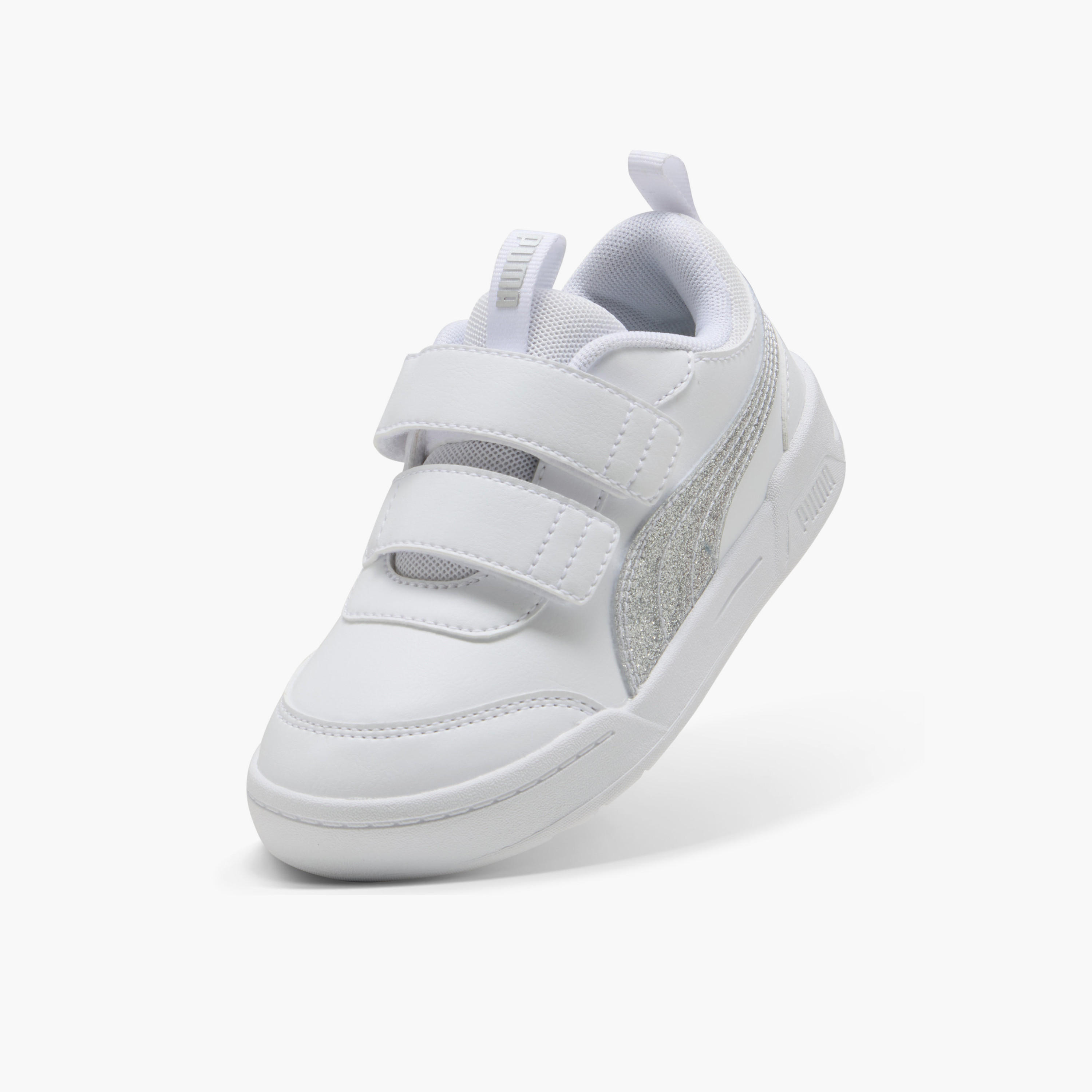 Puma Girls Multiflex 2 Glitz FS V Hook & Loop Ankle Sneakers-sports-boys-shoes-image-5