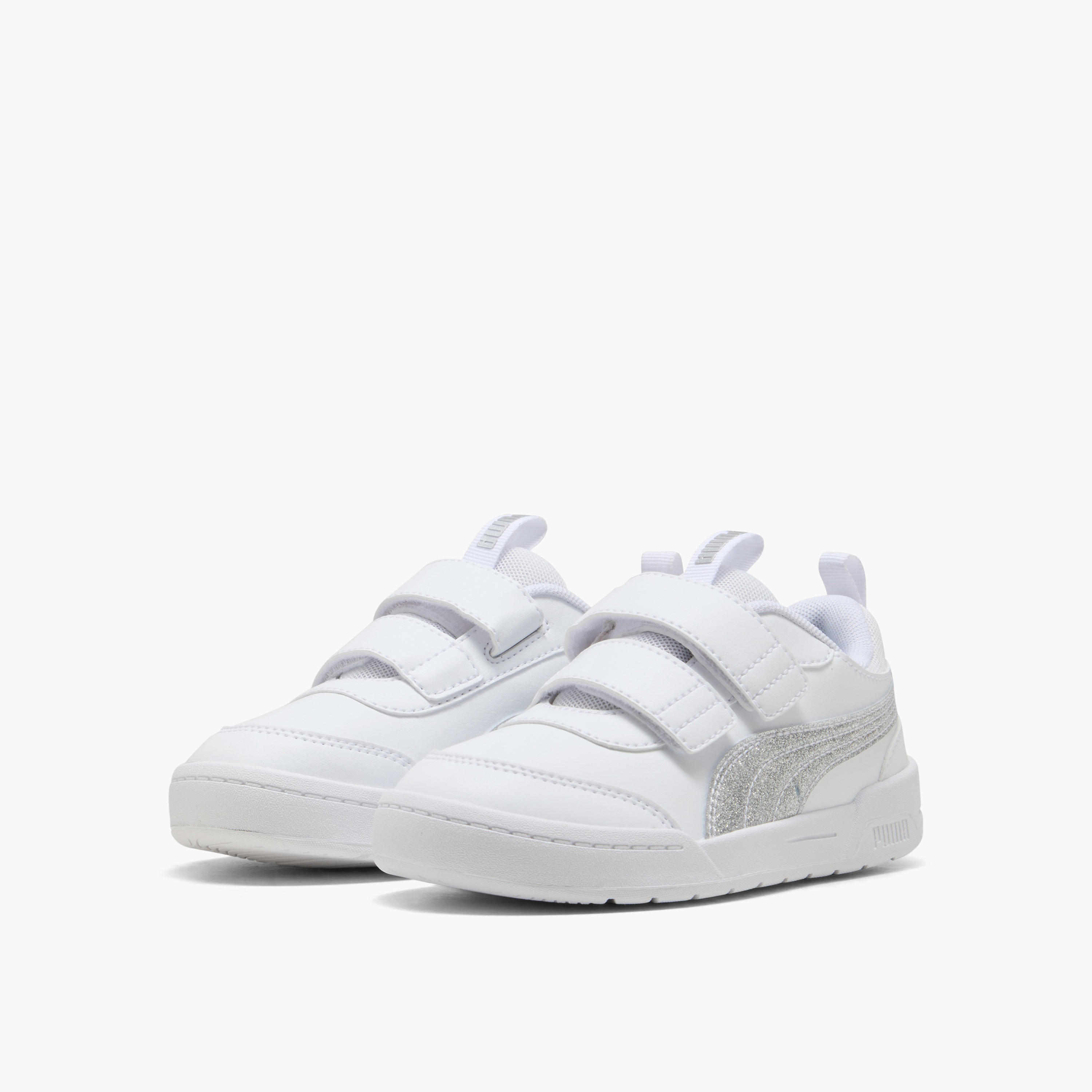 Puma Kids Multiflex 2 Glitz FS Hook & Loop Sports Shoes-girls-shoes-sneakers-image-1