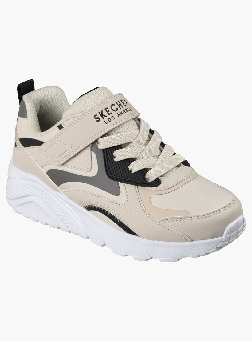 Skechers Boys UNO LITE Panelled Hook & Loop Sports Shoes-boys-shoes-sneakers-image-4