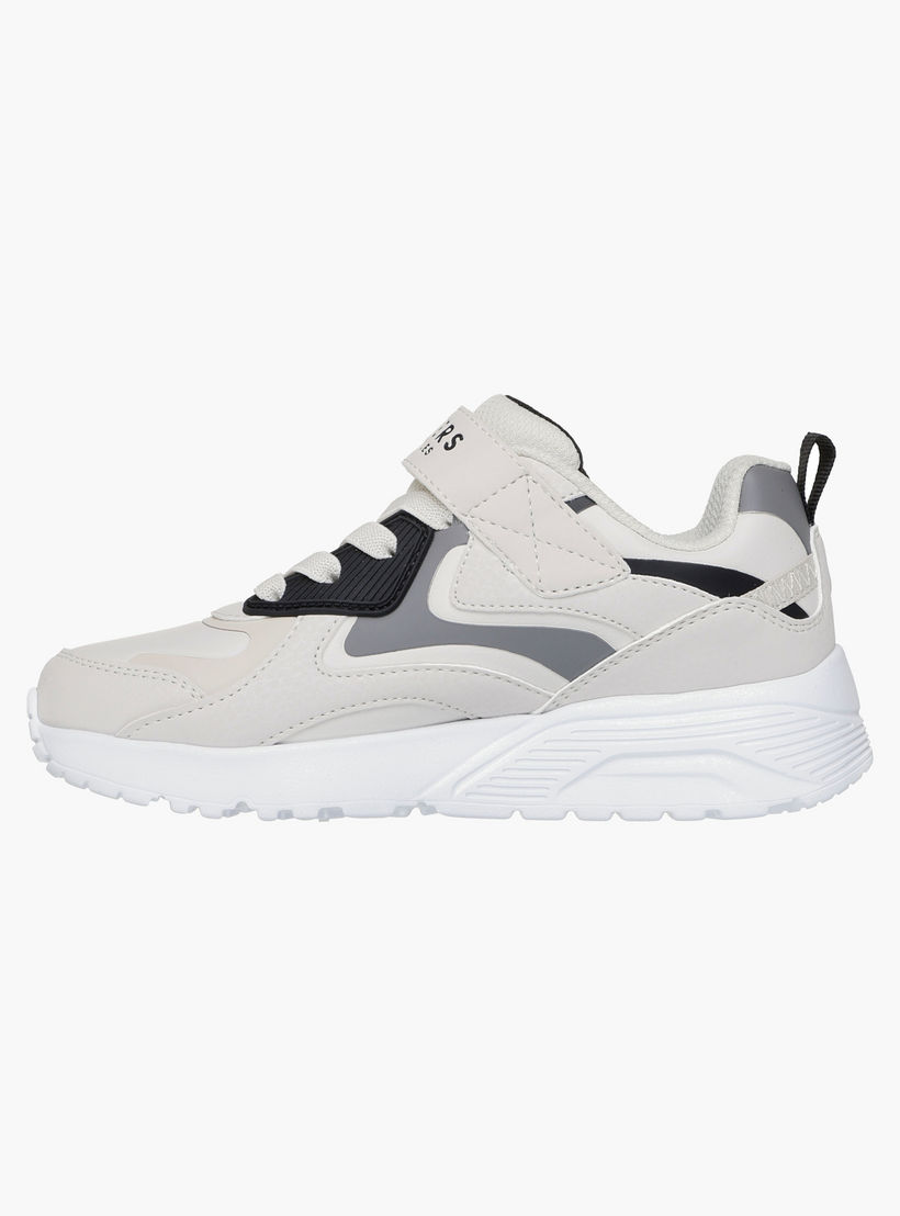 Skechers Boys UNO LITE Panelled Hook & Loop Sports Shoes-boys-shoes-sneakers-image-5