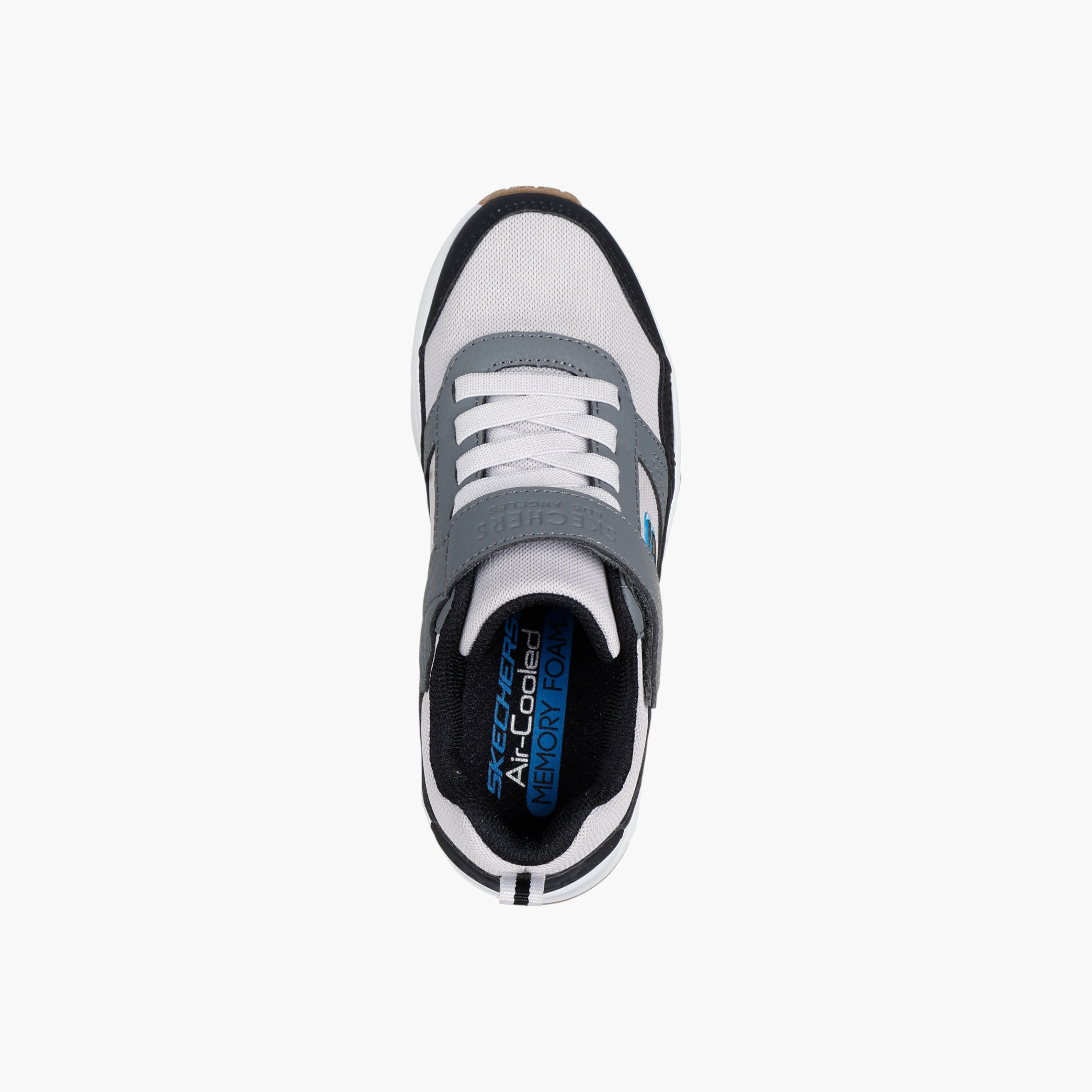 Skechers Boys Uno Hook & Loop Cushioned Sole Walking Shoes-sports-boys-shoes-image-2