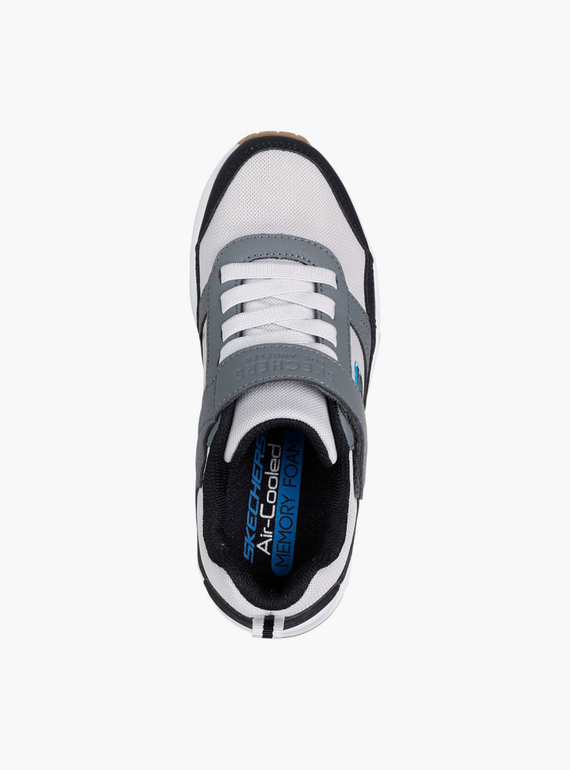 Skechers Boys Uno Hook & Loop Cushioned Sole Walking Shoes-sports-boys-shoes-image-2