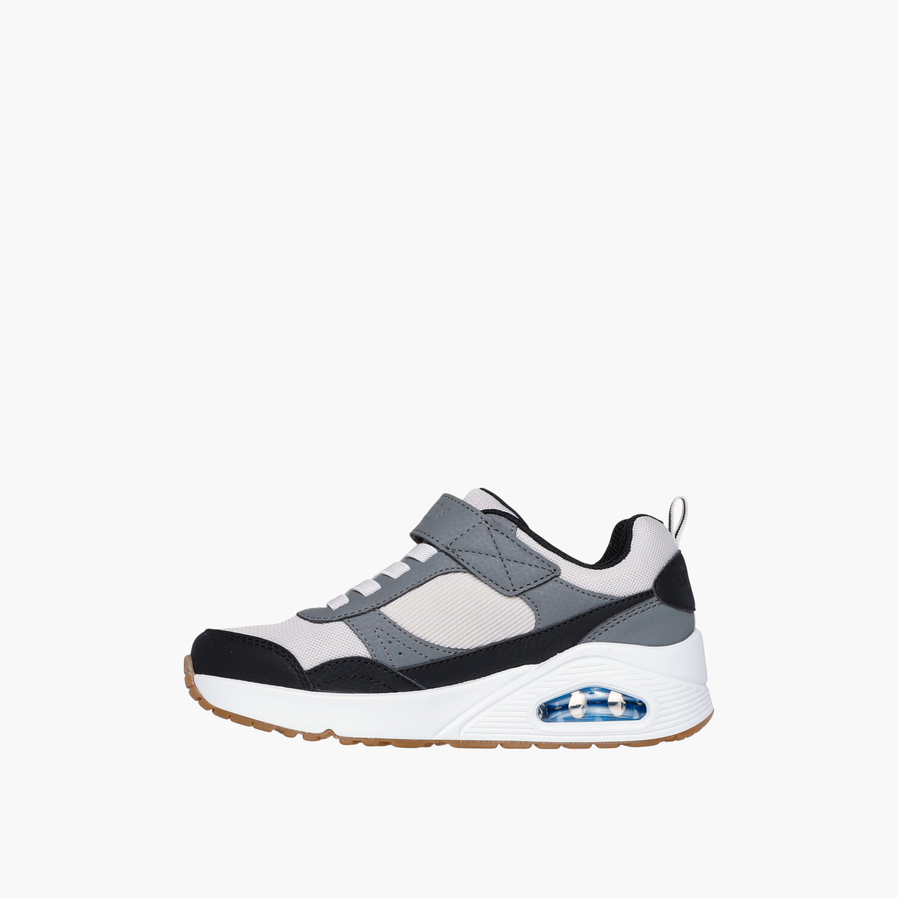 Skechers Boys Uno Hook & Loop Cushioned Sole Walking Shoes-sports-boys-shoes-image-4