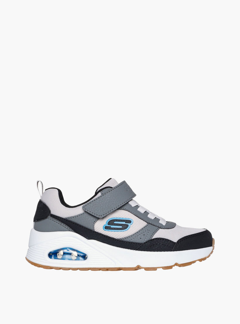Skechers Boys Uno Hook & Loop Cushioned Sole Walking Shoes-sports-boys-shoes-image-3