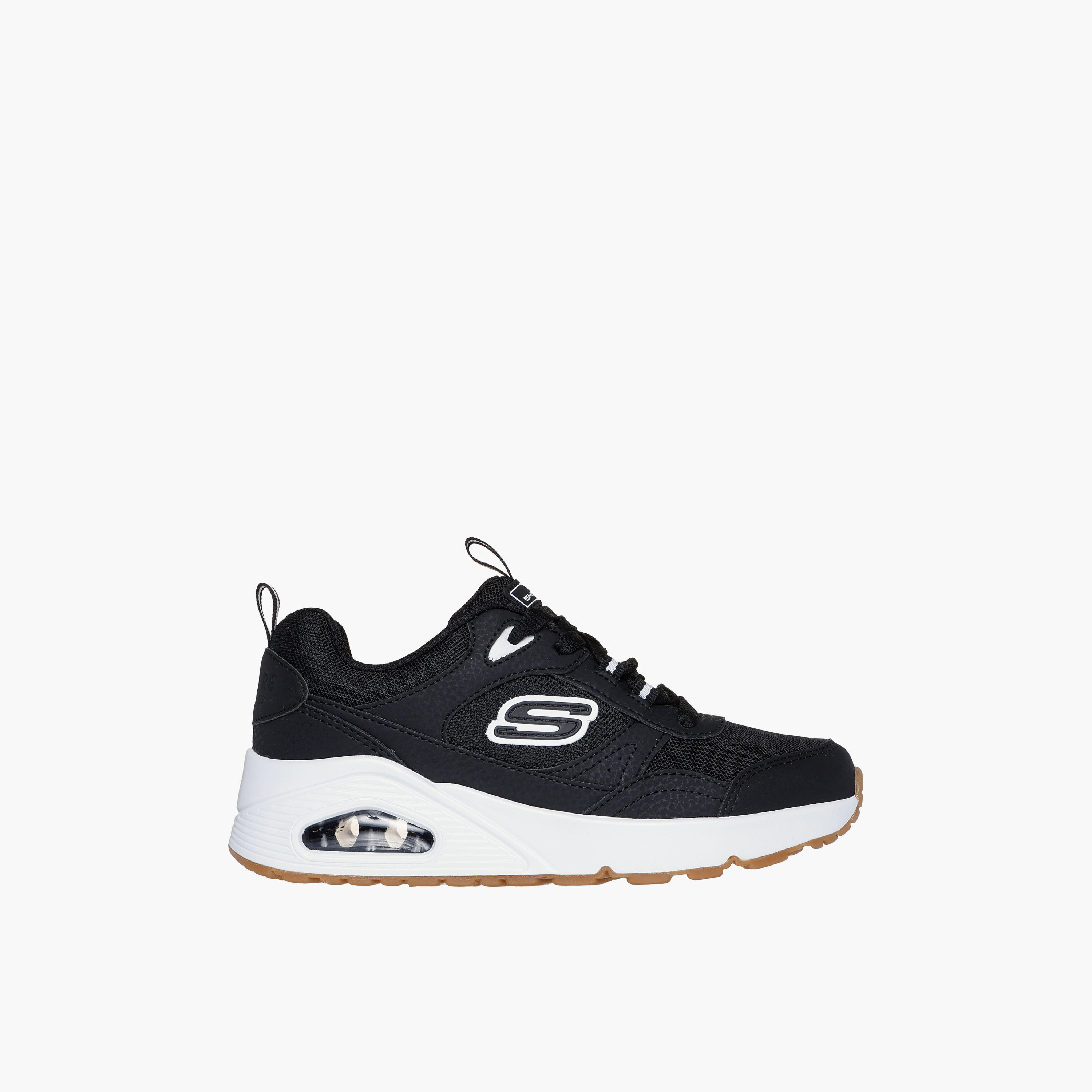 Skechers Boys UNO Lace-Up Sneakers-sports-boys-shoes-image-3