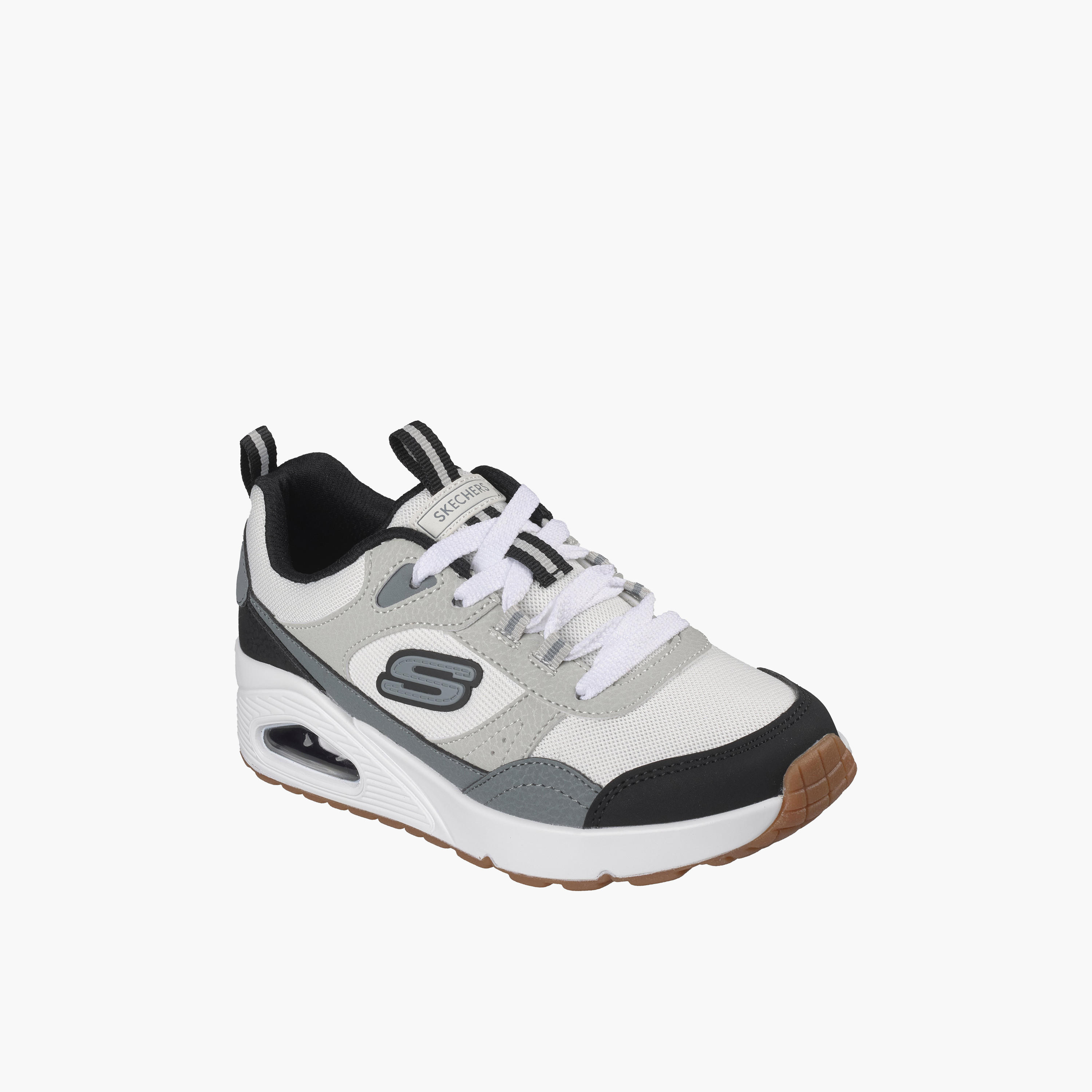 Skechers Boys UNO Lace-Up Sneakers-sports-boys-shoes-image-1