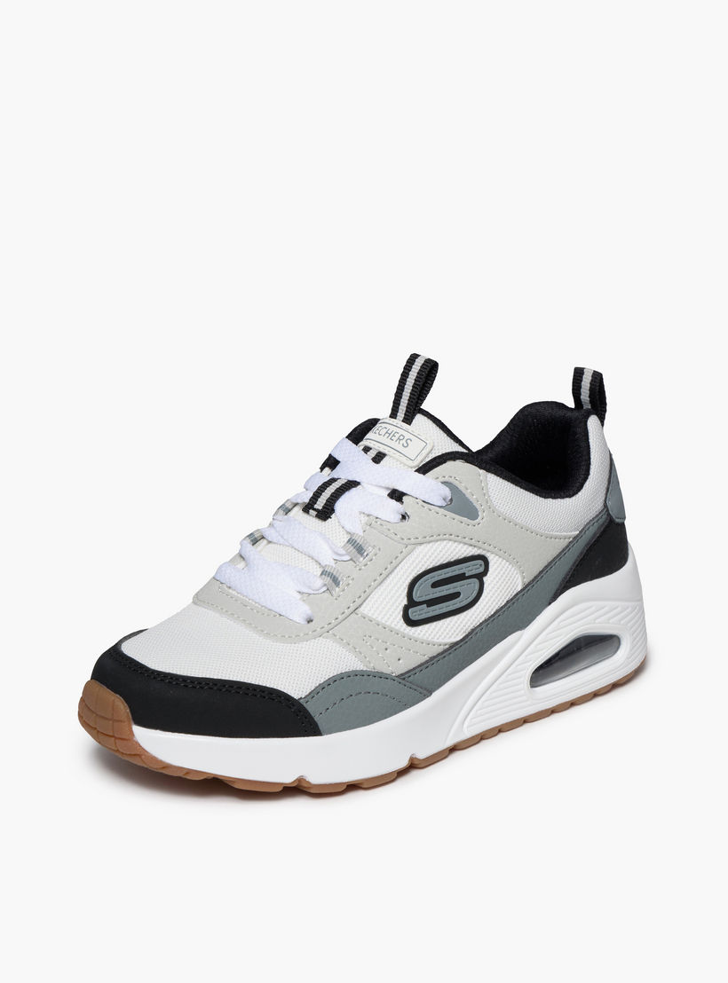 Skechers Boys UNO Lace-Up Sneakers-sports-boys-shoes-image-3