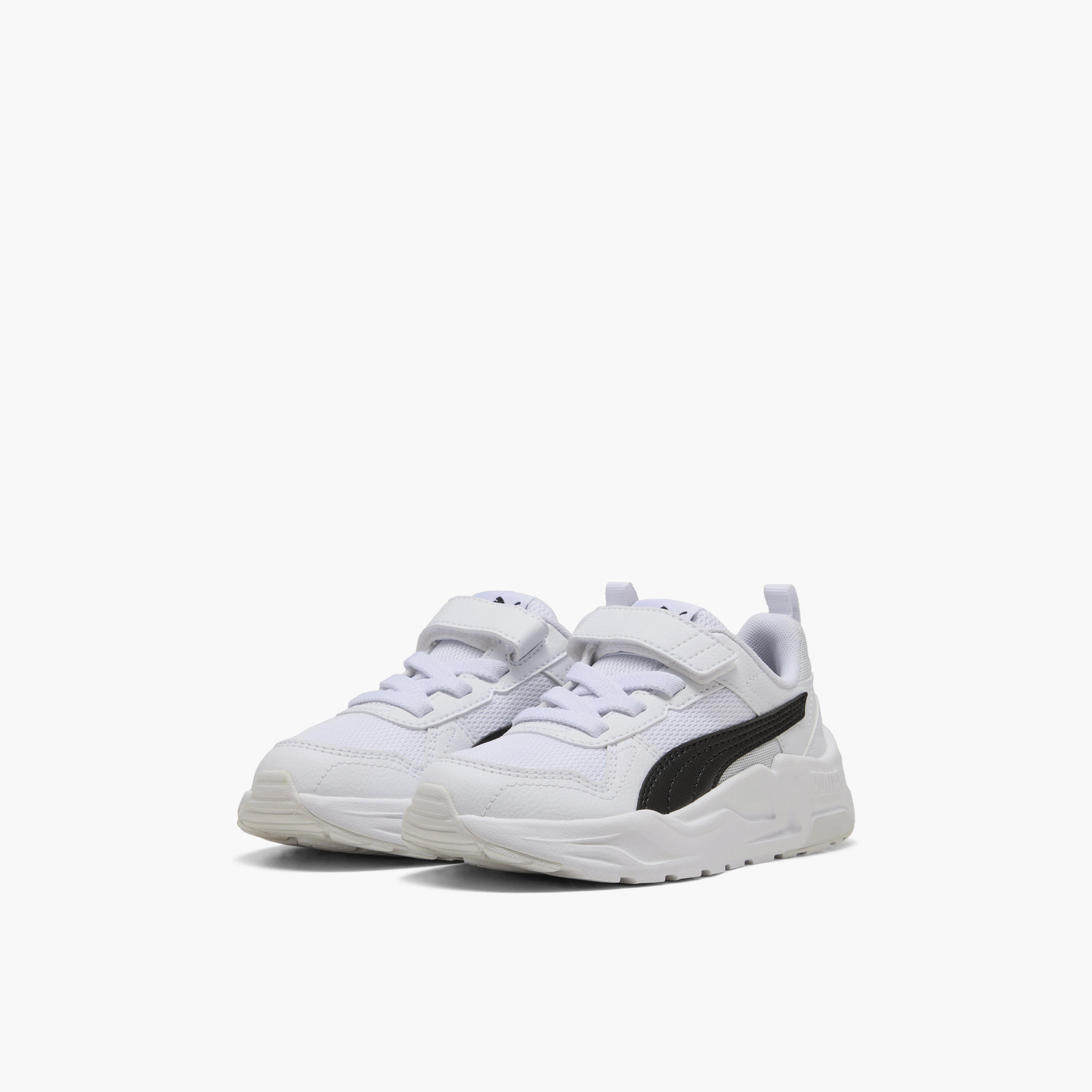 حذاء سنيكرز بشريط إغلاق لاصق ترينيتي 2 أل تي للأطفال من بوما-girls-shoes-sneakers-image-1