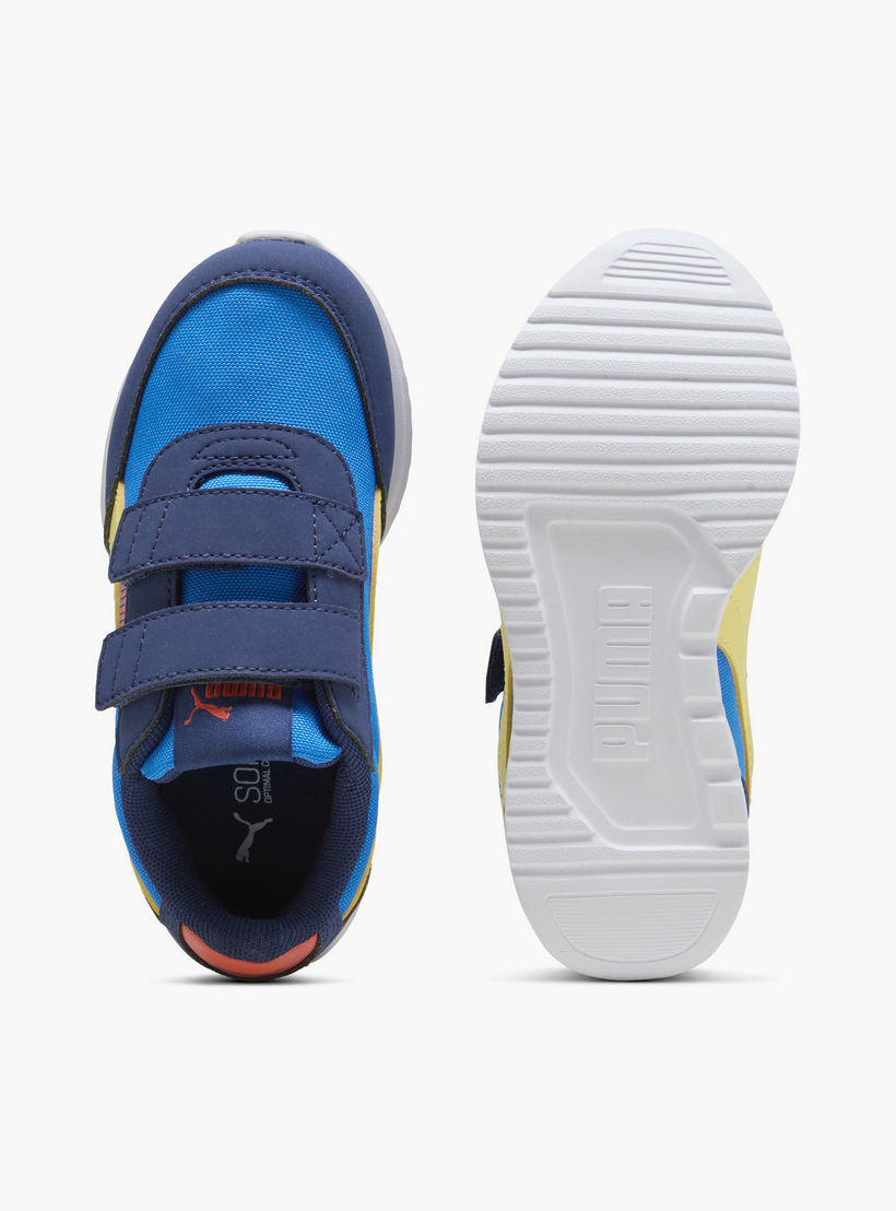 Puma Boys R78 Lightwind V Hook & Loop Ankle Sneakers-sports-boys-shoes-image-4