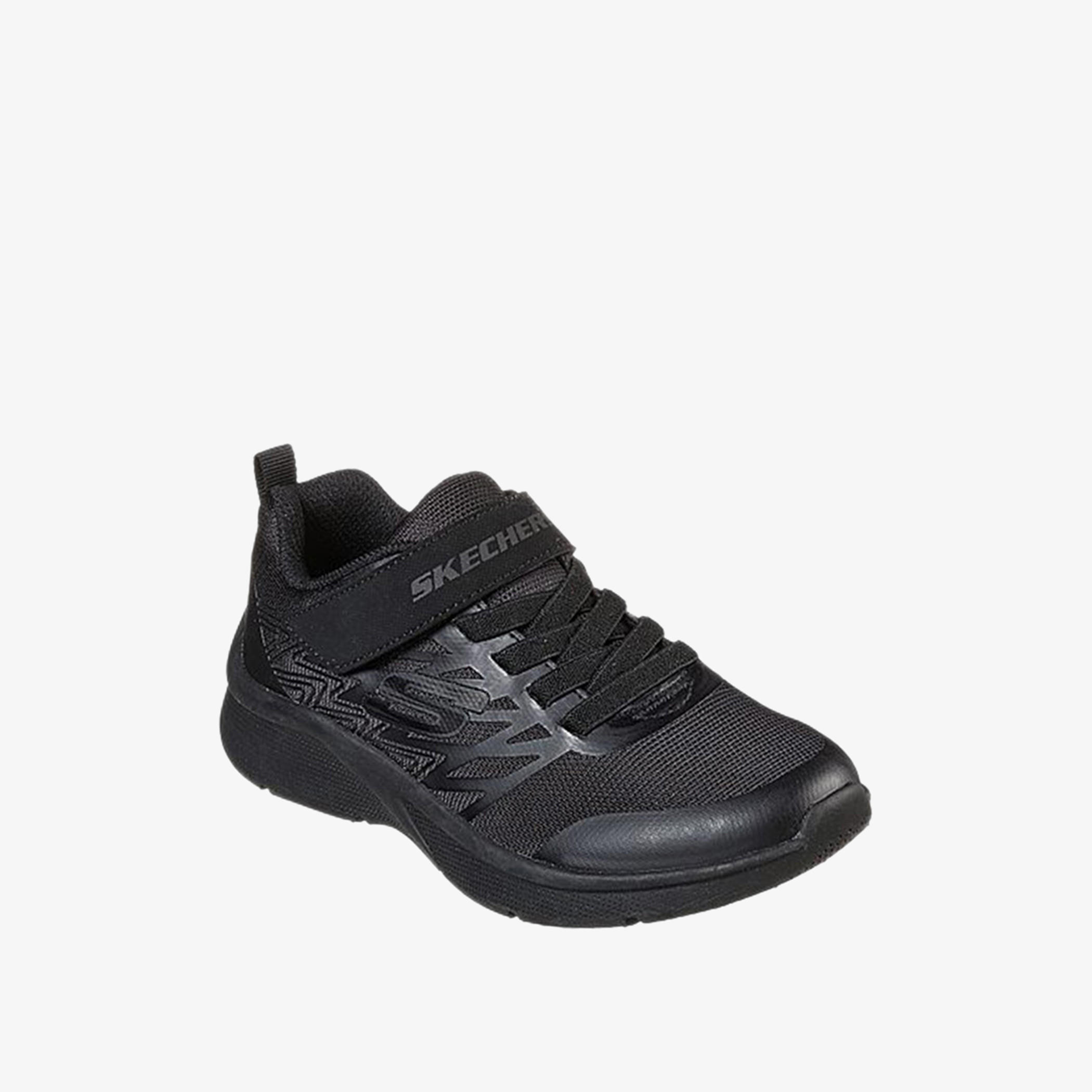 Skechers Kids' Textured Trainers with Hook and Loop Closure - MICROSPEC-sports-boys-shoes-image-1