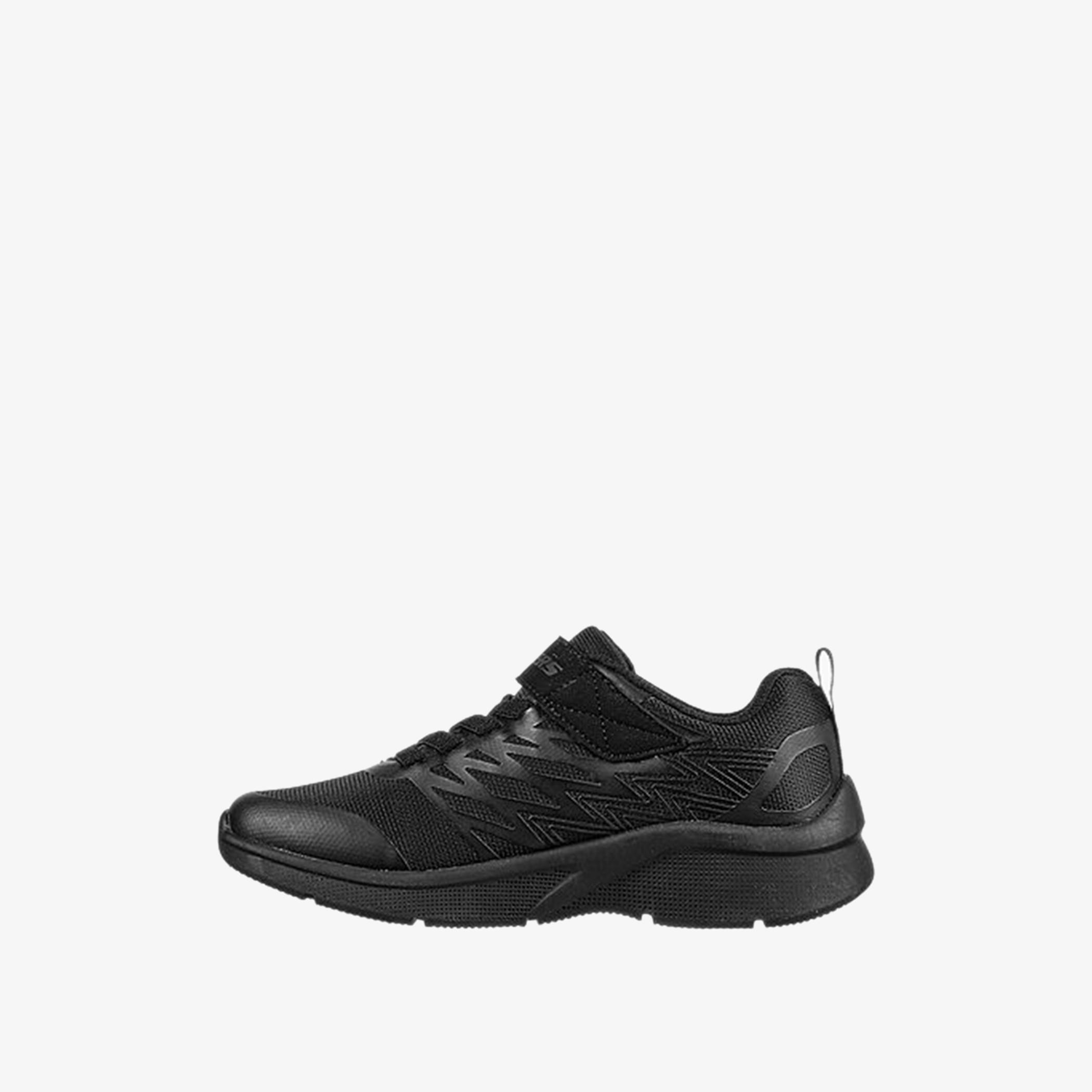 Skechers Kids' Textured Trainers with Hook and Loop Closure - MICROSPEC-sports-boys-shoes-image-3