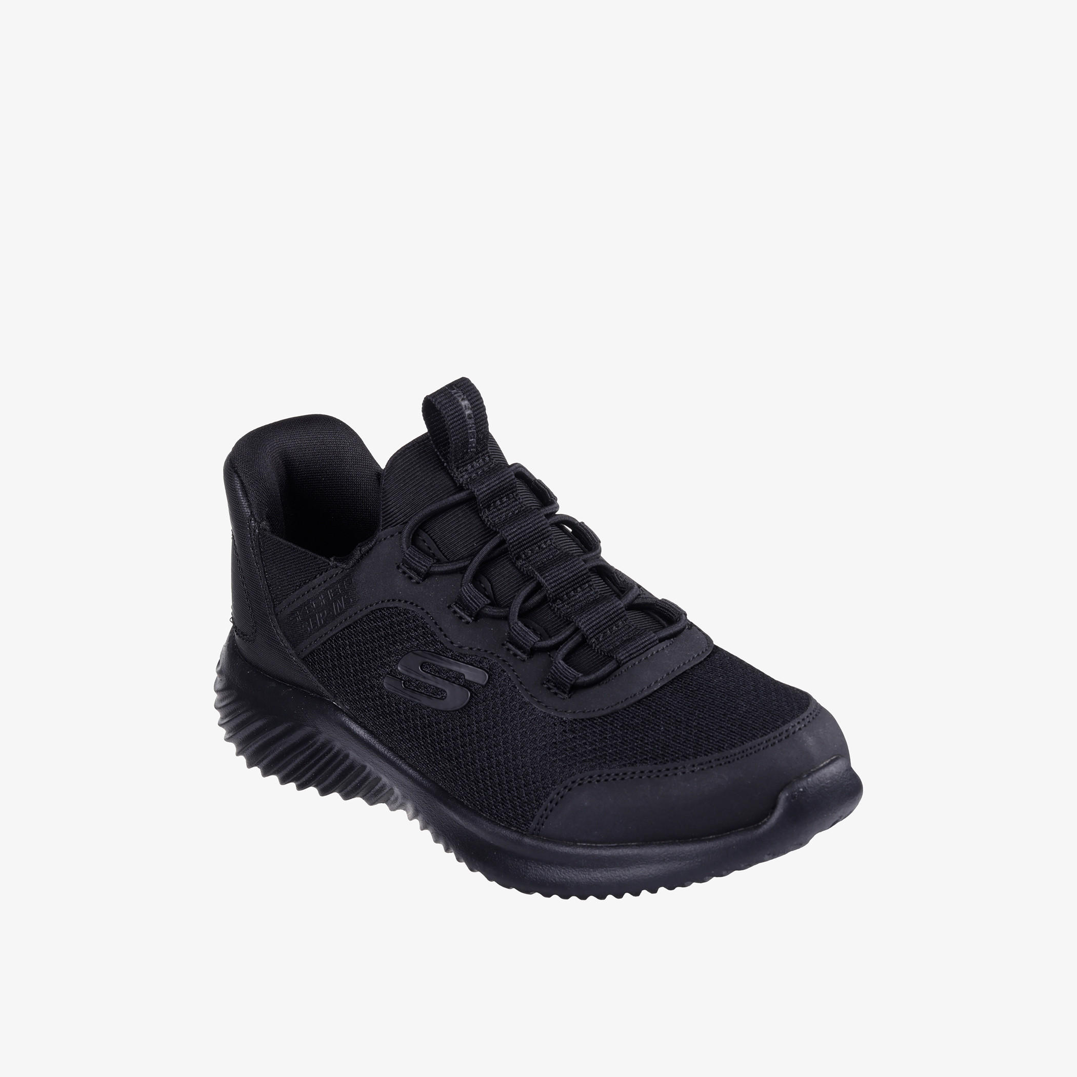 حذاء سنيكرز بارز الملمس برباط مطاطي للأطفال من سكيتشرز - BOUNDER-sports-boys-shoes-image-1