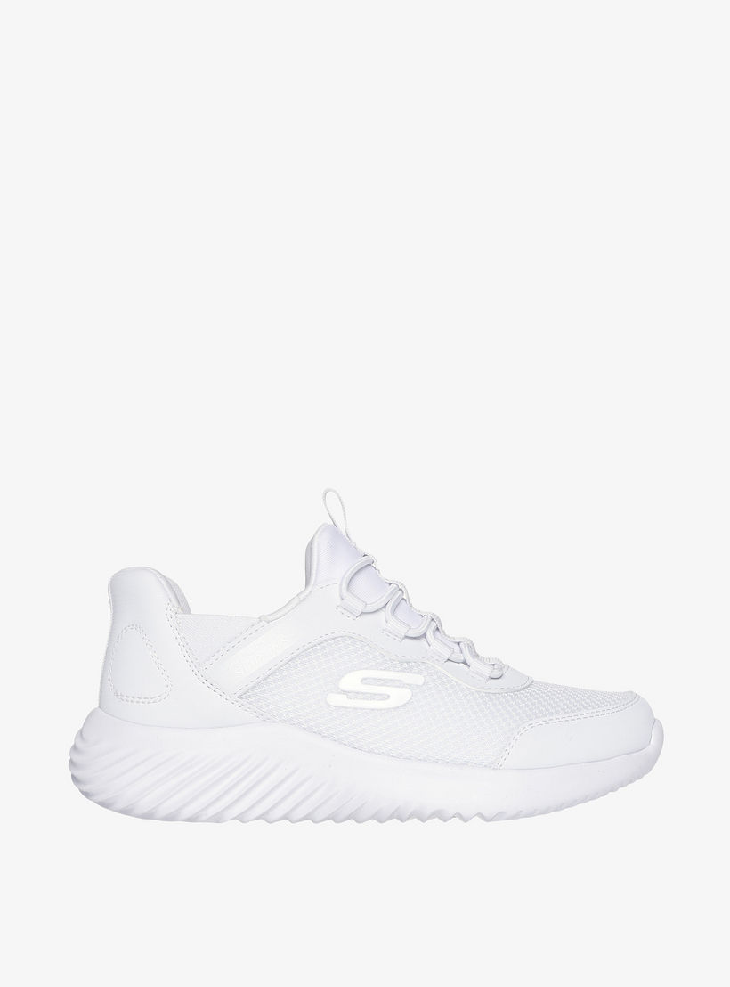 Skechers Kids' Slip-On Low Ankle Sneakers - BOUNDER-boys-shoes-schoolshoes-image-2