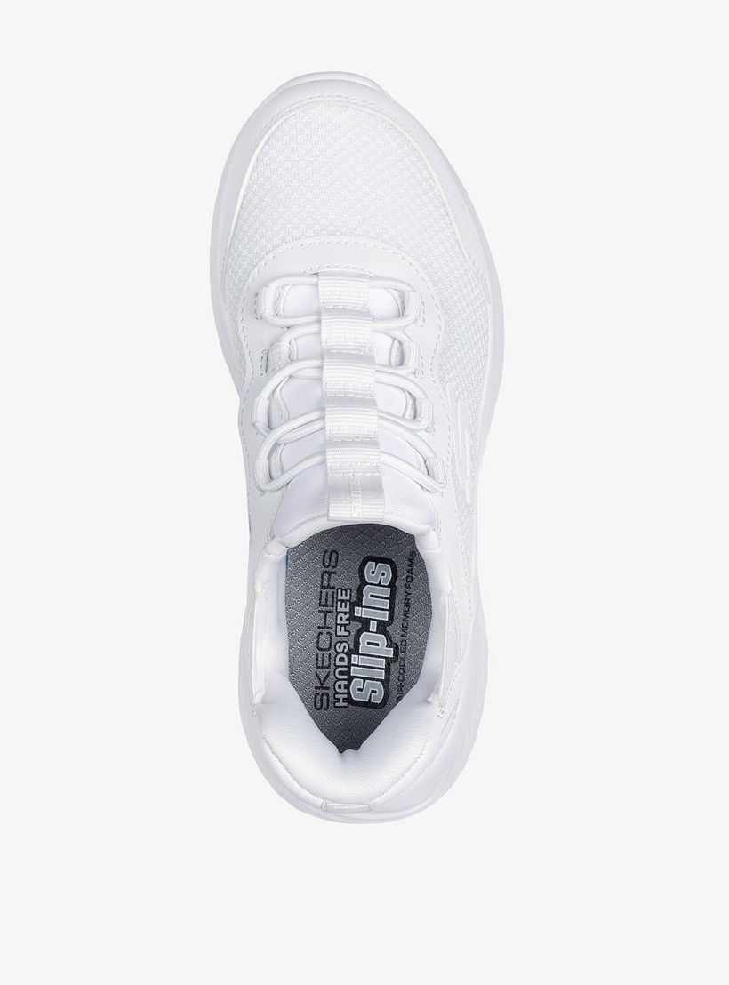 Skechers Kids' Slip-On Low Ankle Sneakers - BOUNDER-boys-shoes-schoolshoes-image-3