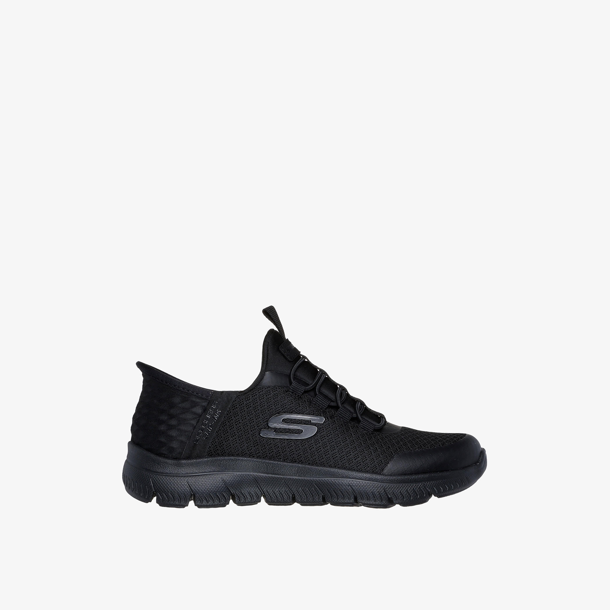 حذاء رياضي قابل للتهوية برباط وتفاصيل شبكية للأطفال من سكتشرز-sports-boys-shoes-image-2