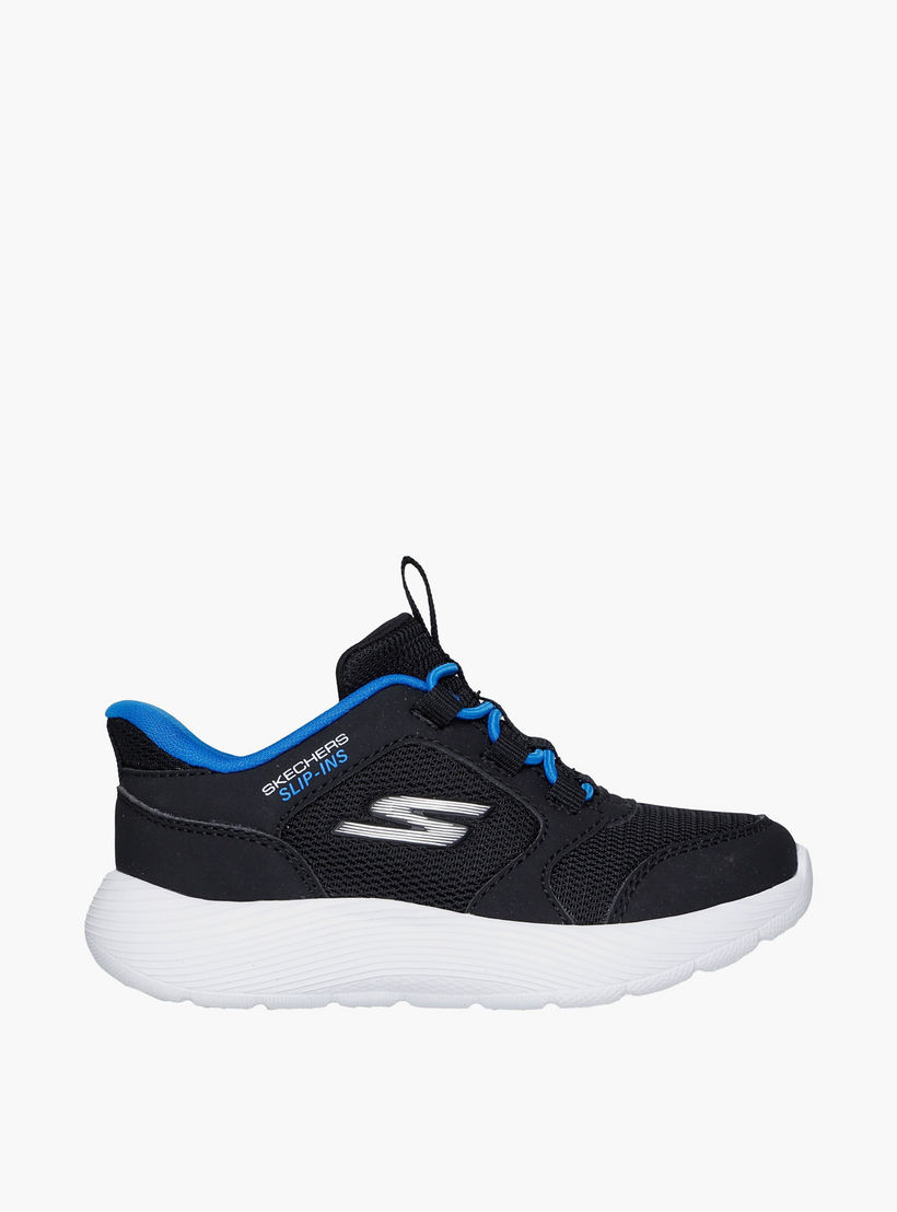 Skechers Sports Shoes with Slip-On Closure, Panelled Design-sports-boys-shoes-image-2