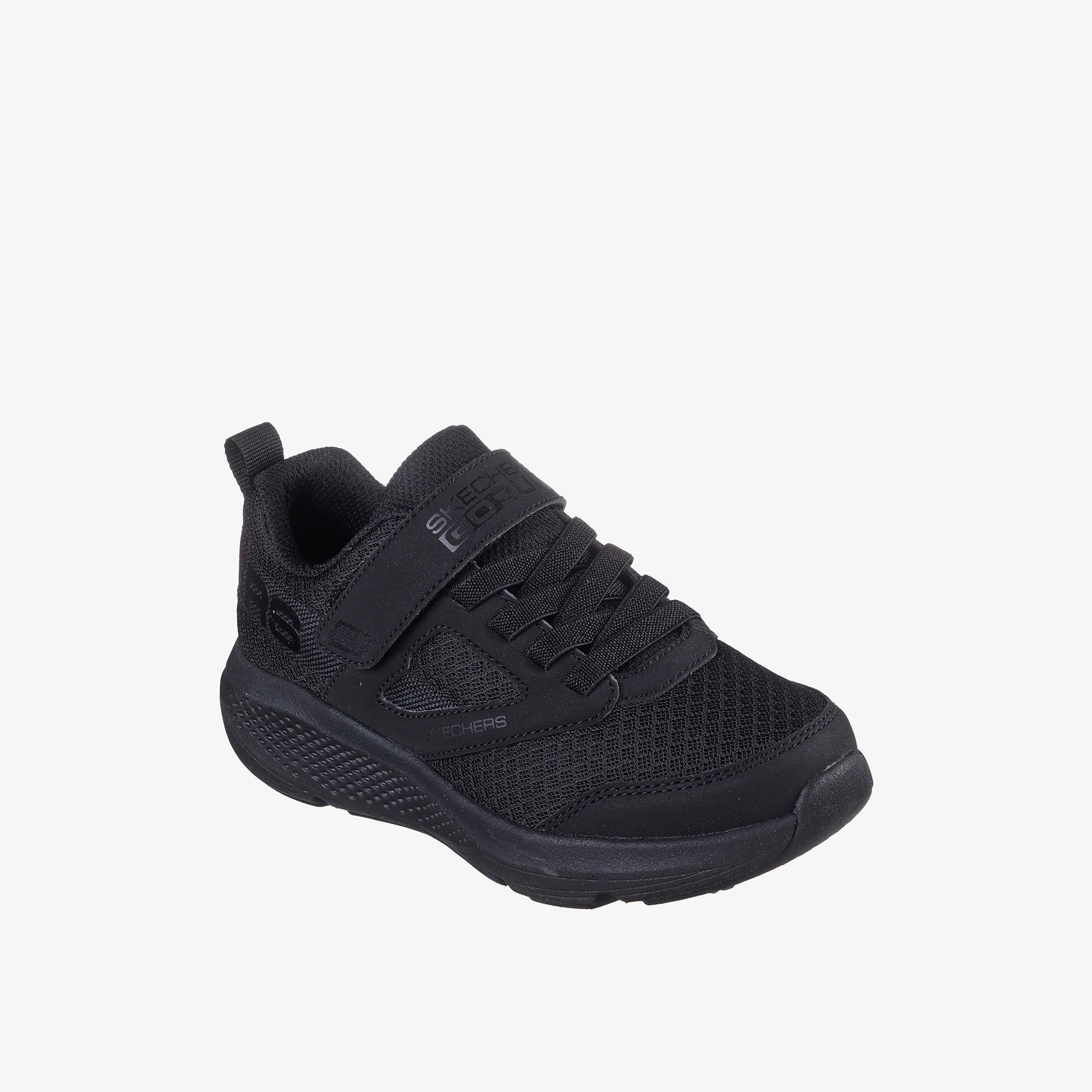 حذاء رياضي بتفاصيل شبكية وشريط إغلاق لاصق للأولاد من سكيتشرز - GO RUN ELEVATE-sports-boys-shoes-image-1