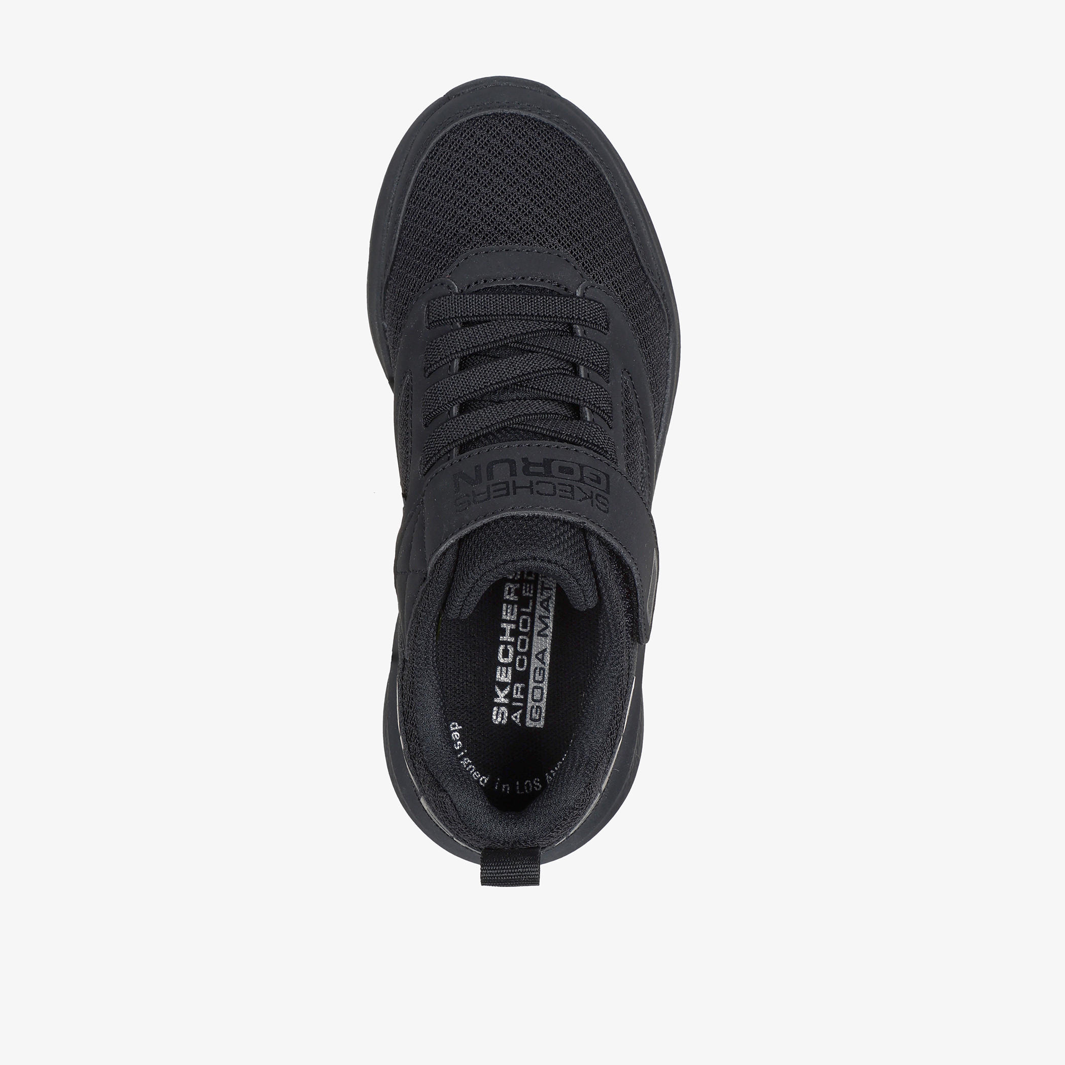 حذاء رياضي بتفاصيل شبكية وشريط إغلاق لاصق للأولاد من سكيتشرز - GO RUN ELEVATE-sports-boys-shoes-image-2