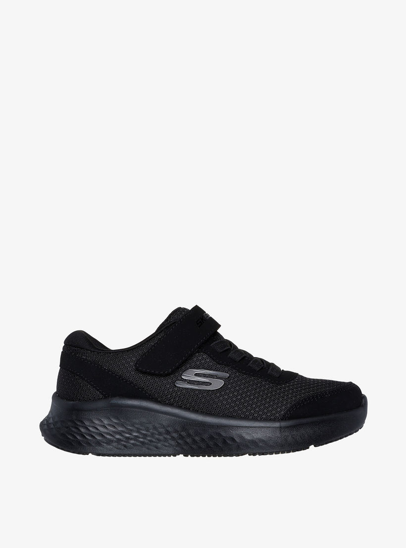 Skechers Kids Textured Hook & Loop Breathable Trainer Shoes-sports-boys-shoes-image-2