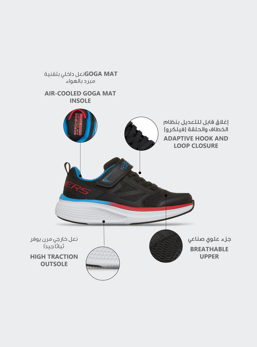 حذاء جري جو رن إليفيت 2.0 بشريط لاصق للأولاد من سكيتشرز-sports-boys-shoes-image-2