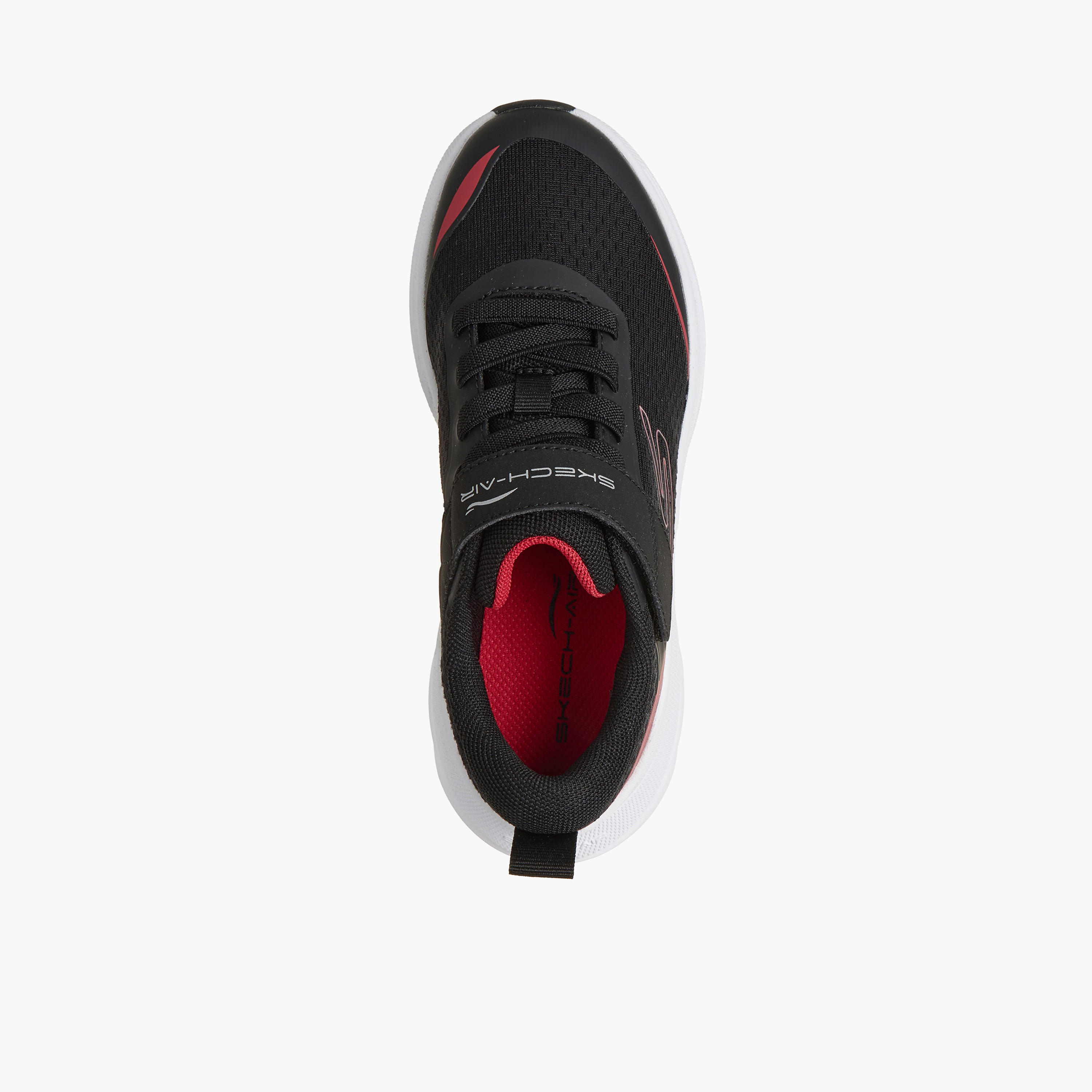 Skechers Boys SKECH-AIR FLIGHT Hook & Loop Sneakers - 404095L-BKRD-CP-sports-boys-shoes-image-2