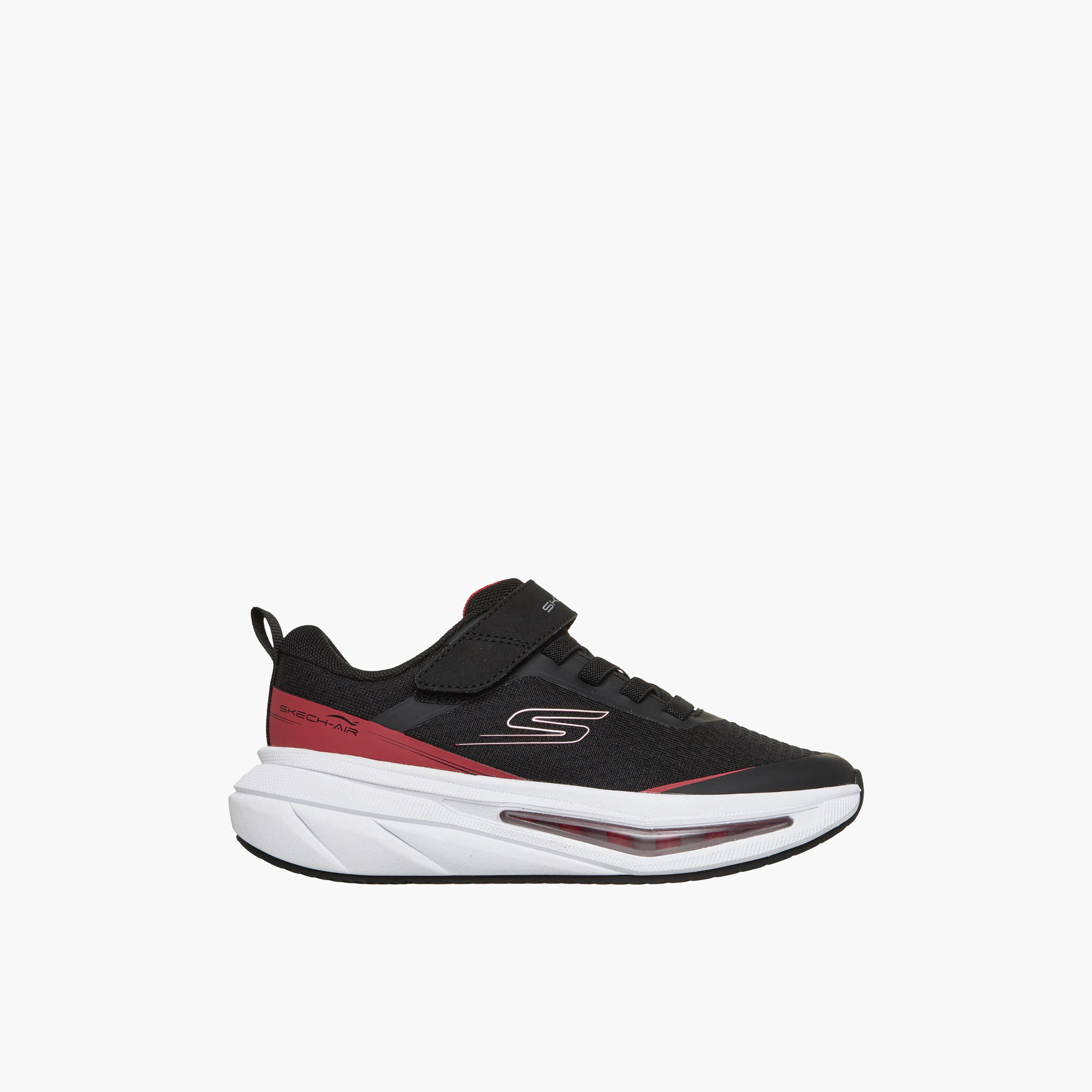 Skechers Boys SKECH-AIR FLIGHT Hook & Loop Sneakers - 404095L-BKRD-CP-sports-boys-shoes-image-3