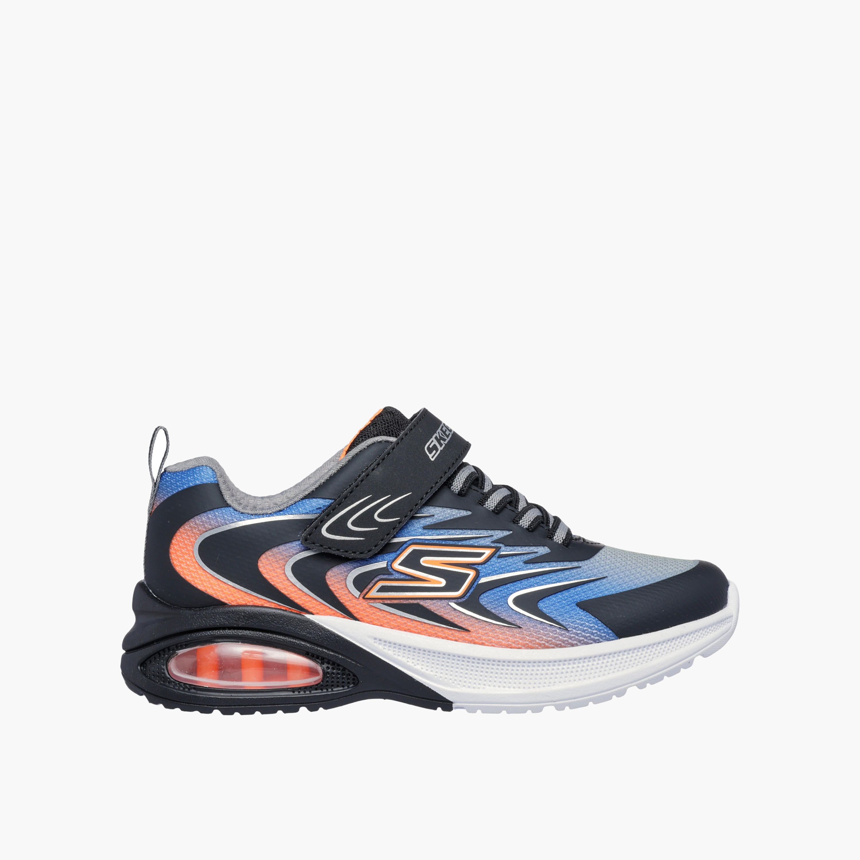 حذاء مايكروسبيك ماكس أدفانس بشريط إغلاق للأطفال من سكيتشرز-boys-shoes-sneakers-image-1